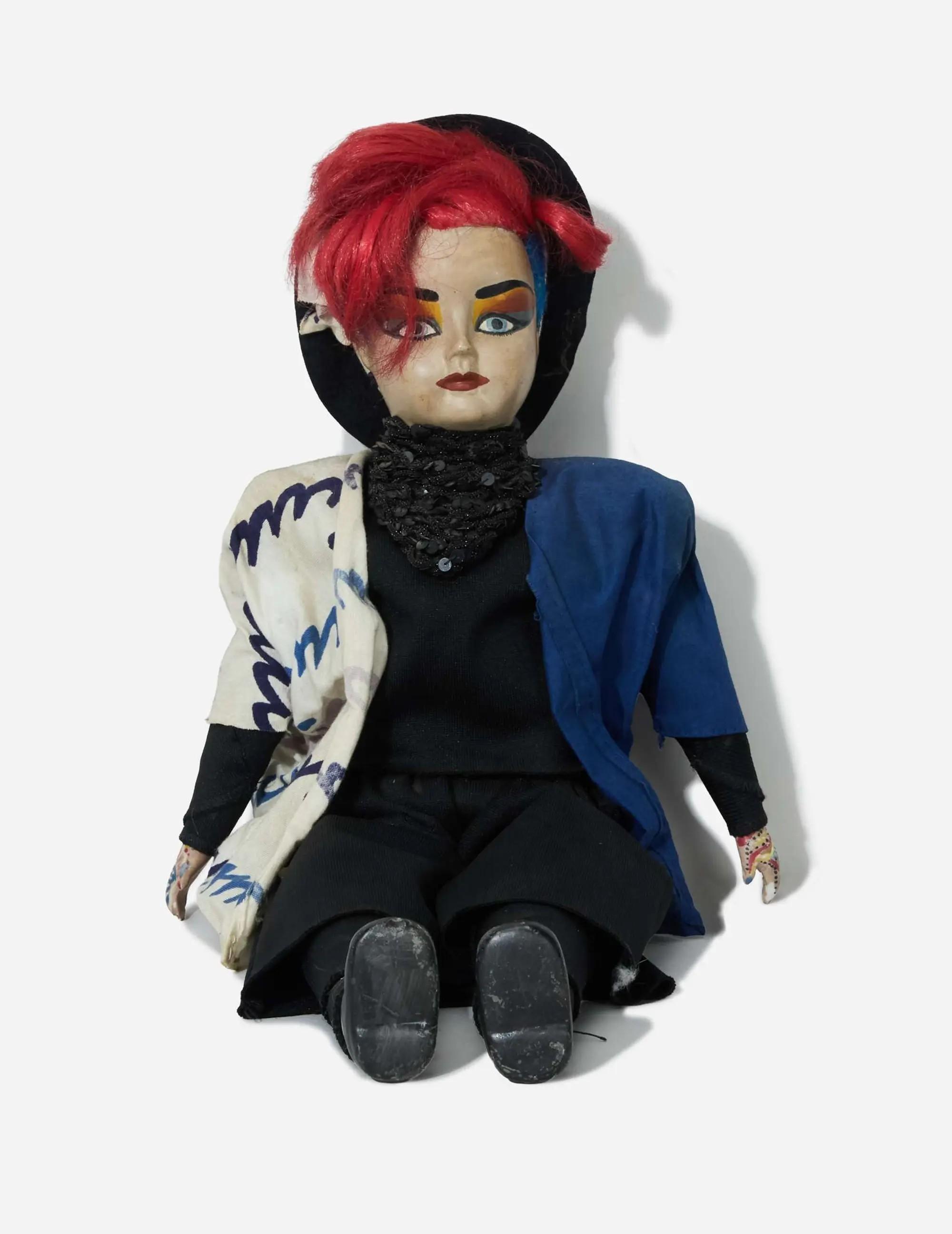 Lot #16  Boy George 1980's Iconic Boy George Porcelain Doll (With Image) 3