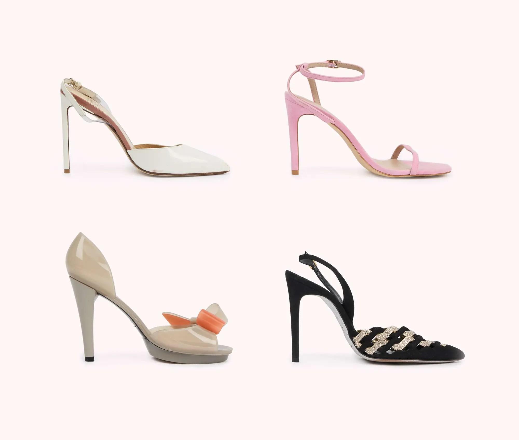 Lot #6  And Just Like That… Charlotte York-Goldenblatt Designer Heels