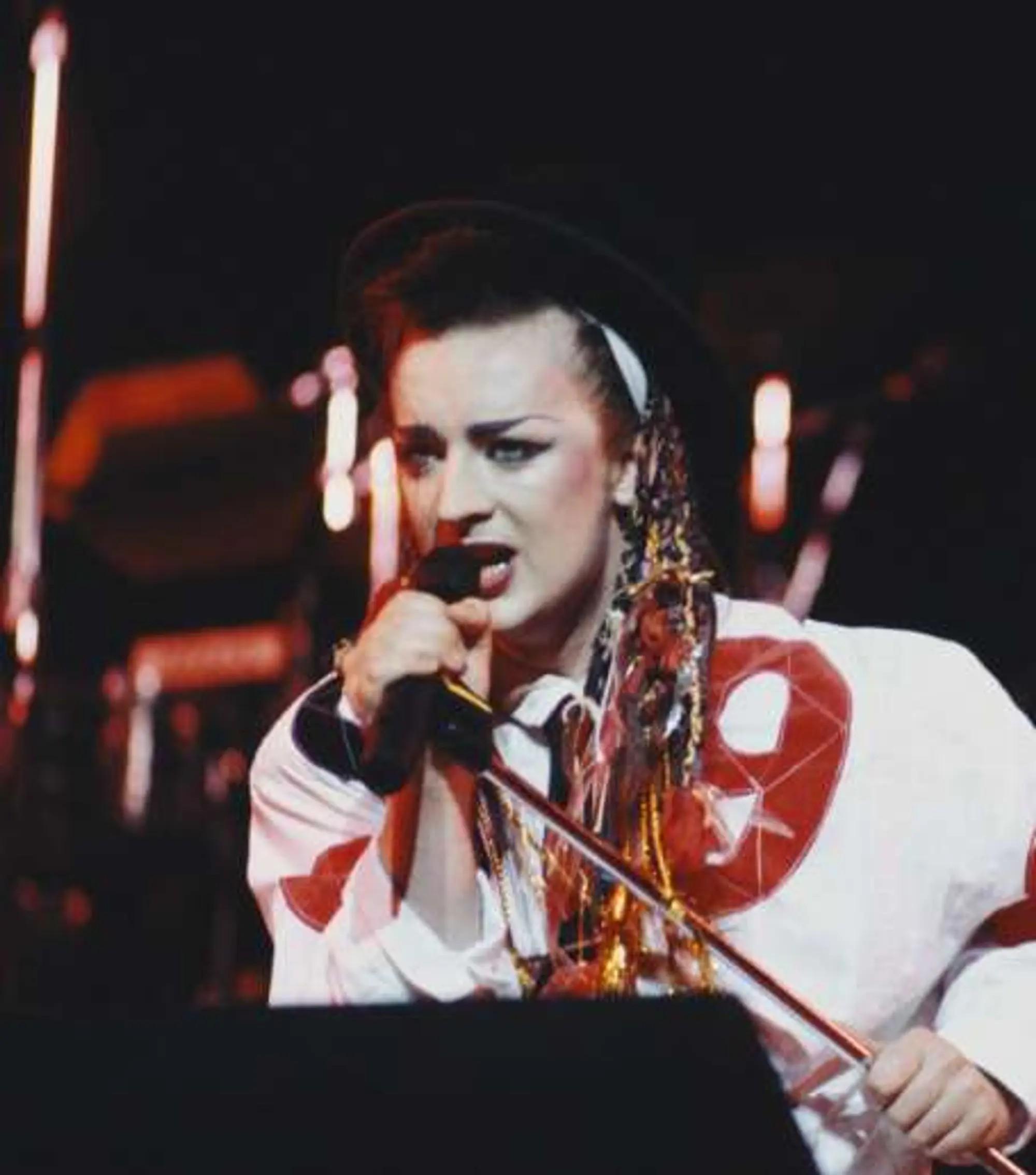Lot #37  Boy George 1983 Colour by Numbers Costume Doll (With Image)