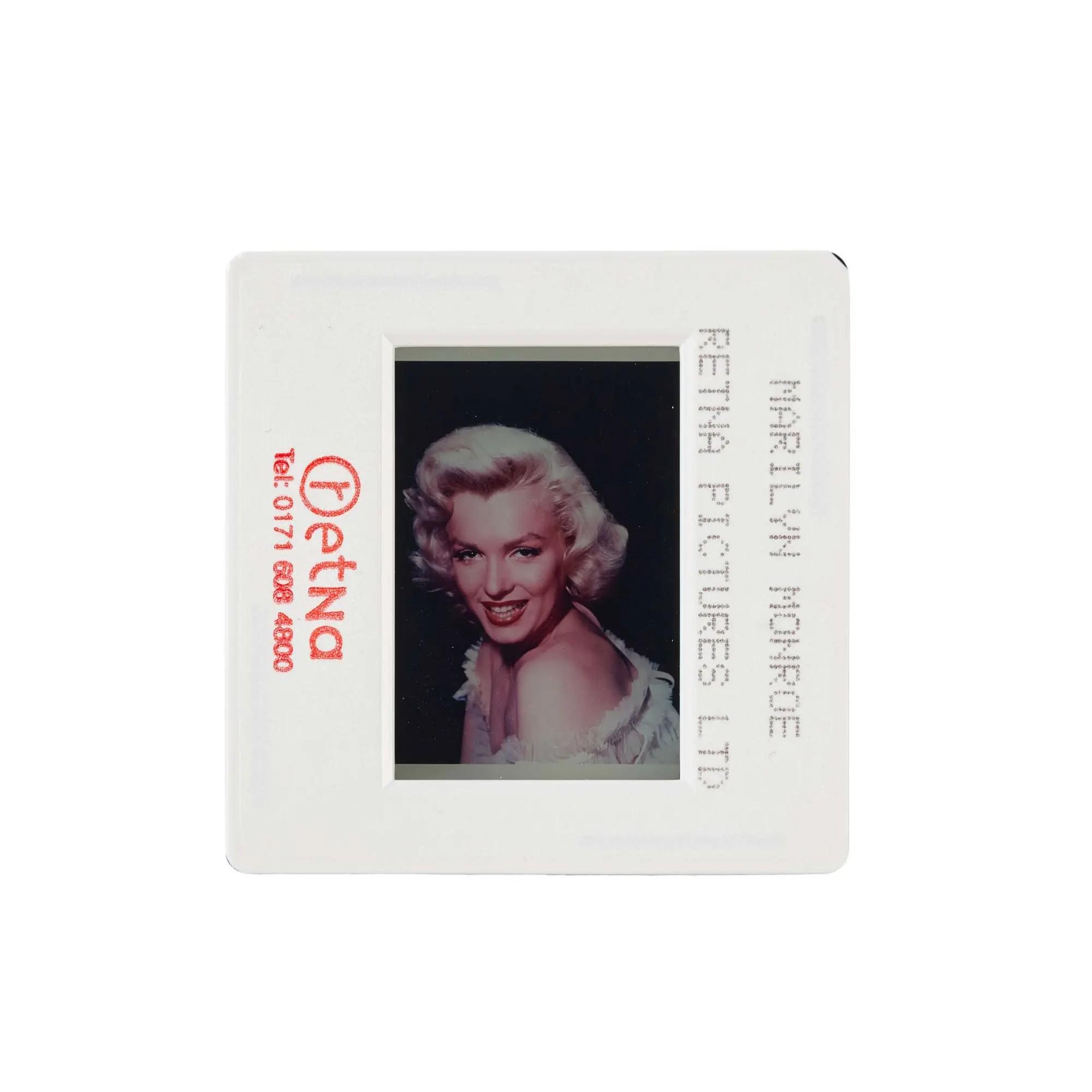 Lot #124. Marilyn Monroe | 1954/1980s Color Slide by Bob Beerman from “River of No Return” Lot #124 Marilyn Monroe 1954/1980s Color Slide by Bob Beerman from “River of No Return”