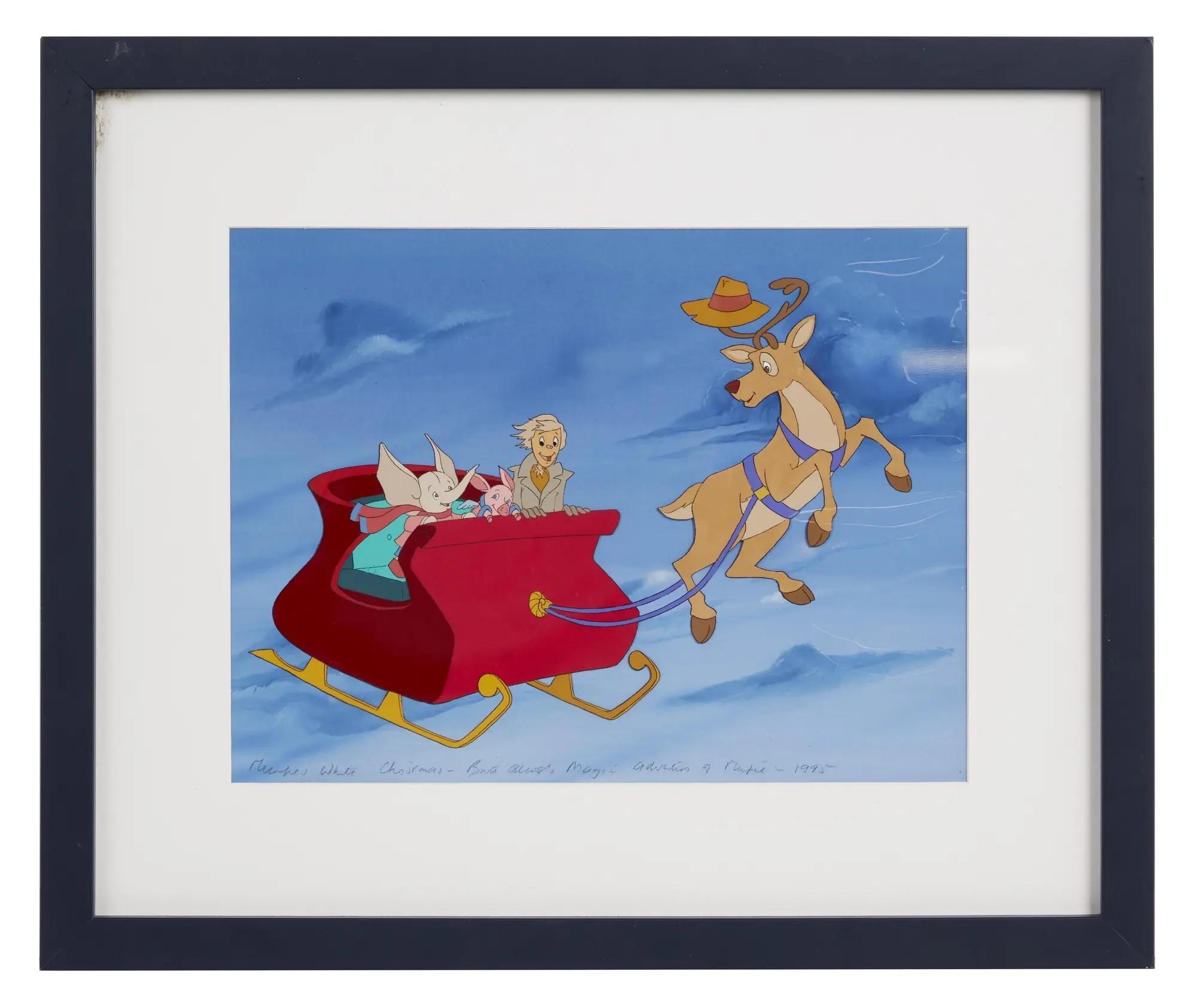 Lot #162. Magic Adventures of Mumfie | "Mumfie's White Christmas" Animation Cel (B)
Magic Adventures of Mumfie "Mumfie's White Christmas" Animation Cel B