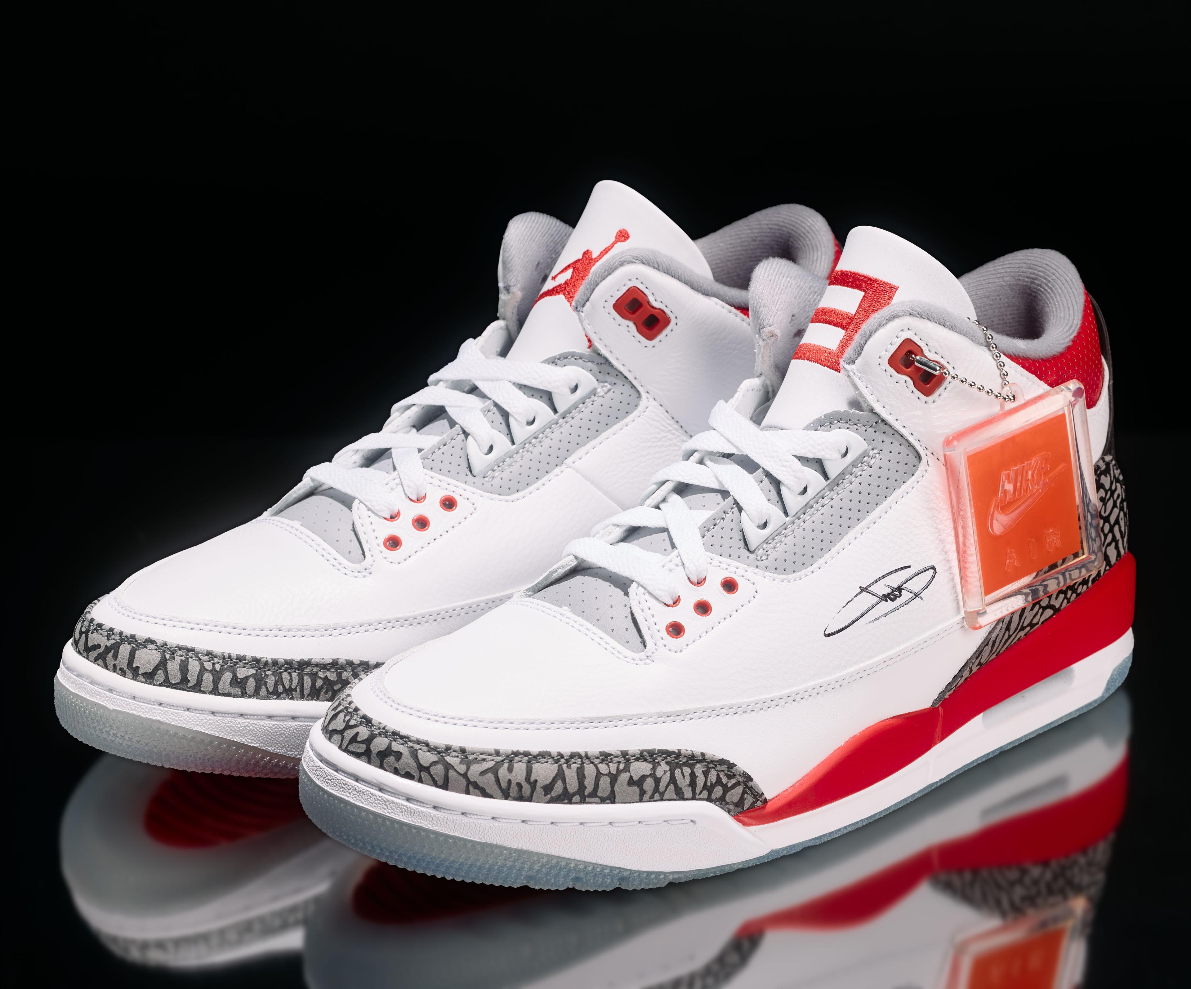 Eminem | Signed Nike Air Jordan 3 “Slim Shady” Player Exclusive Sneakers with Original Box