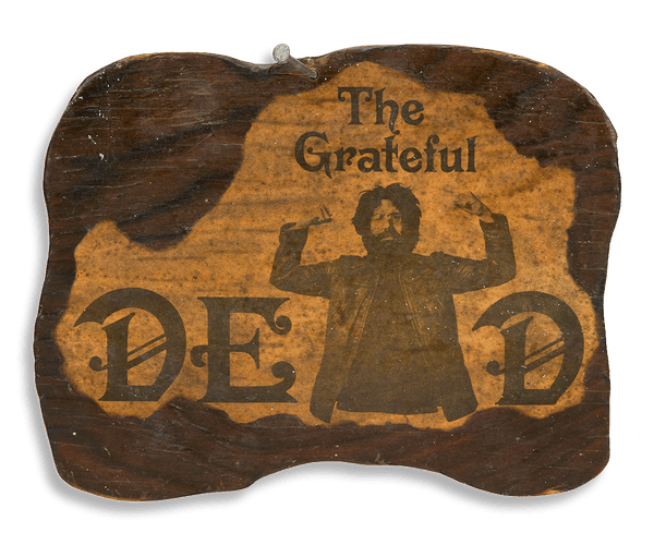 Image of Jerry Garcia of the Grateful Dead
