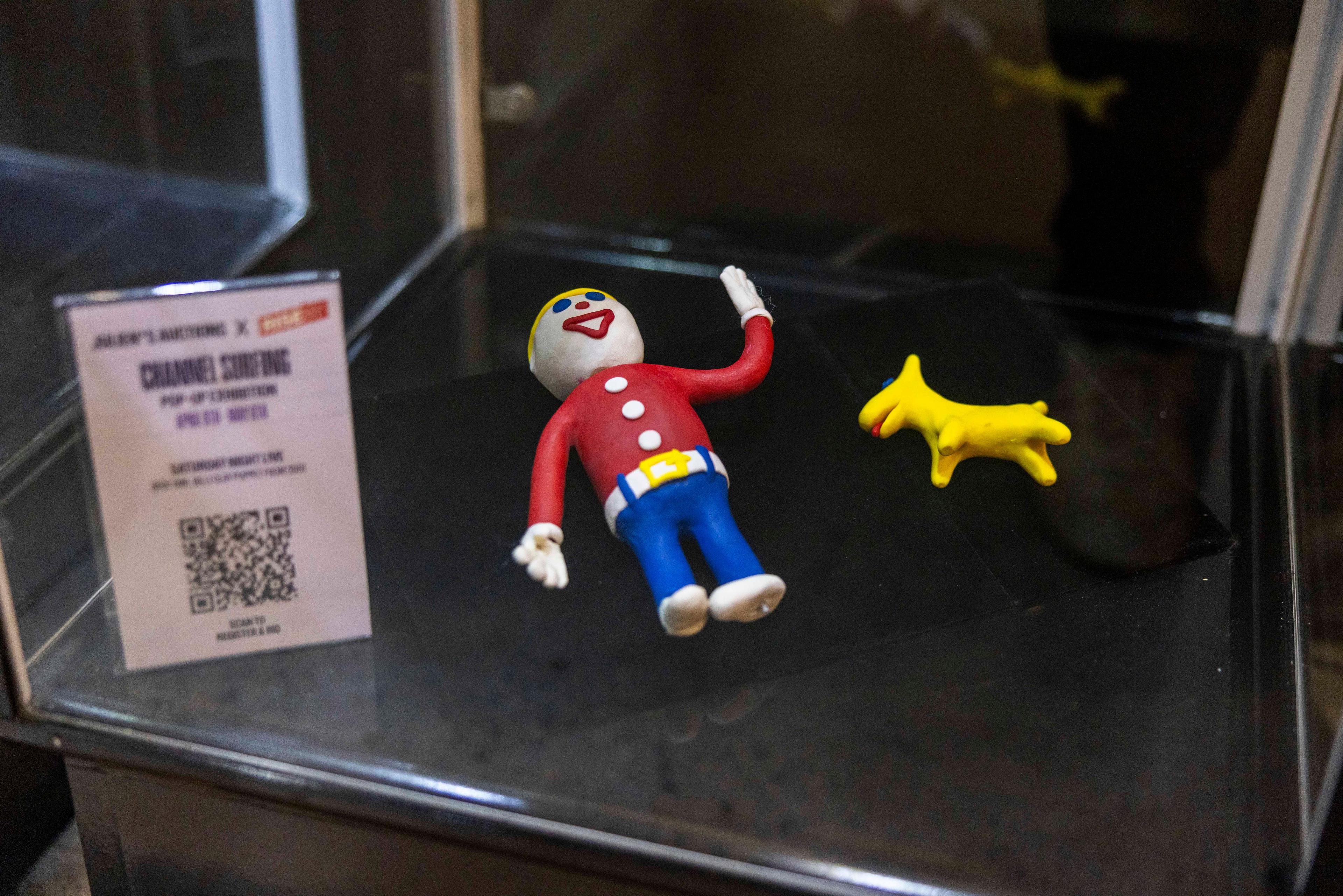 mr bill clay puppet and spot puppet from saturday night live