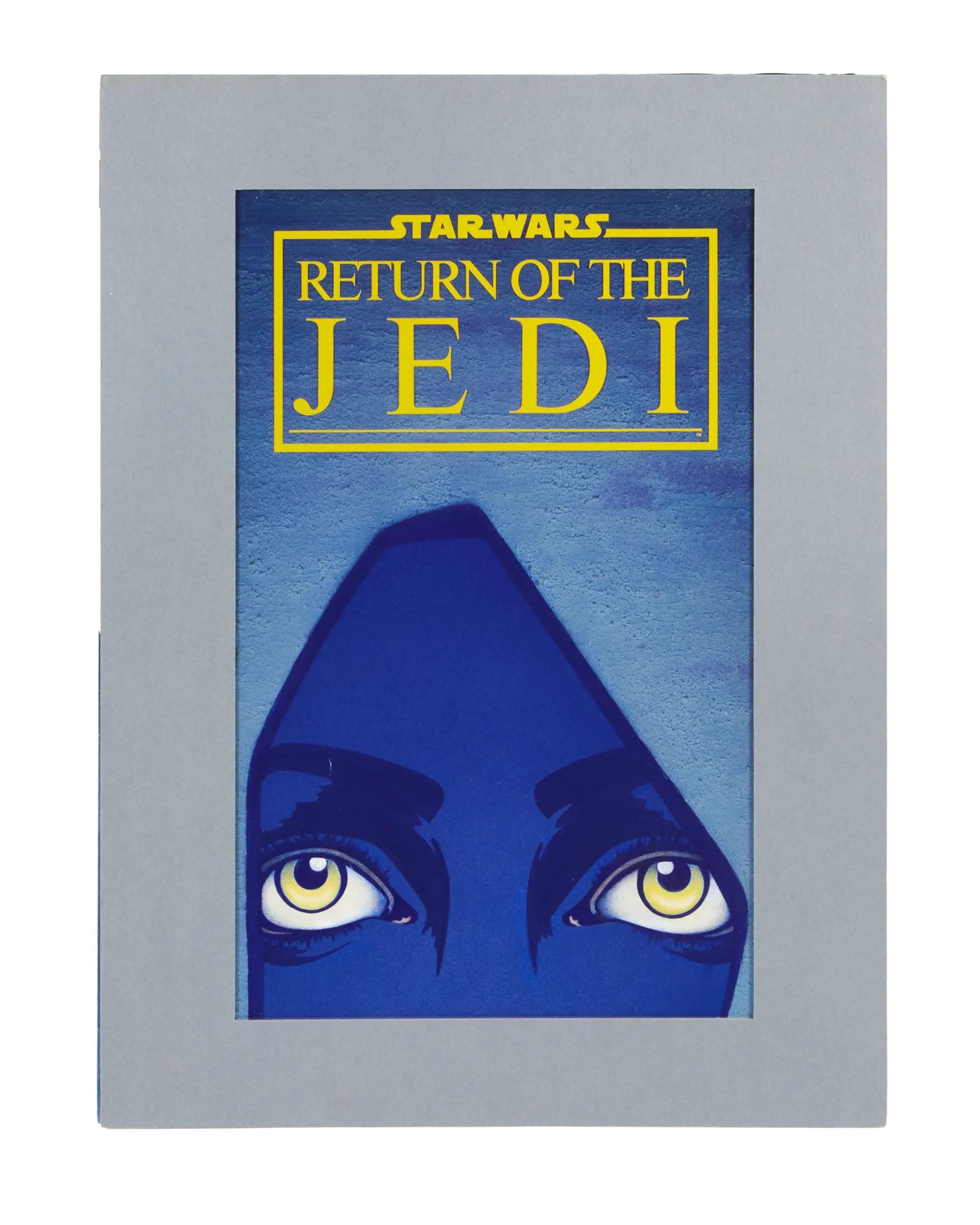 Lot #108. Star Wars: Return of the Jedi | "Luke's Eyes" Poster Mock-Up Artwork Luke's Eyes Poster Mock Up Artwork