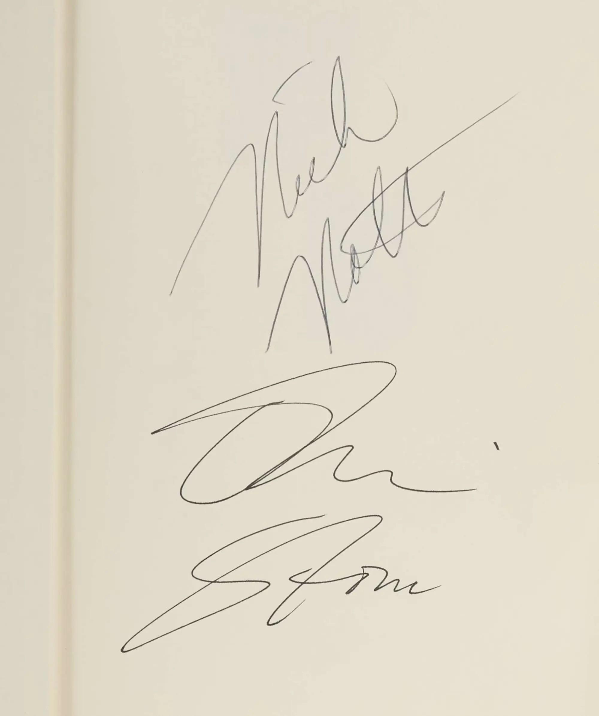 Lot #285  Stray Dogs First Edition Signed by Nick Nolte, Oliver Stone, and John Ridley