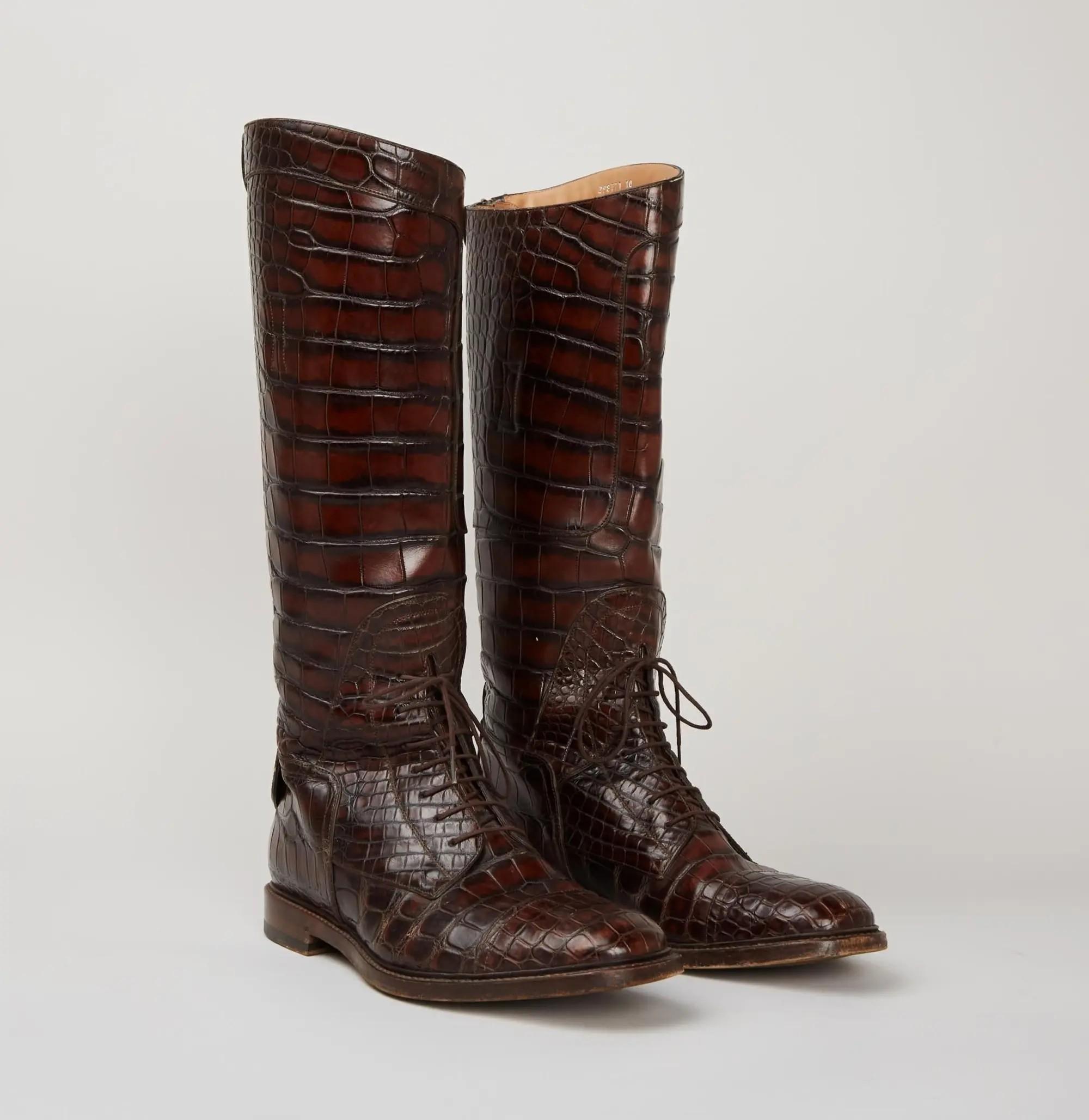 knee high brown book