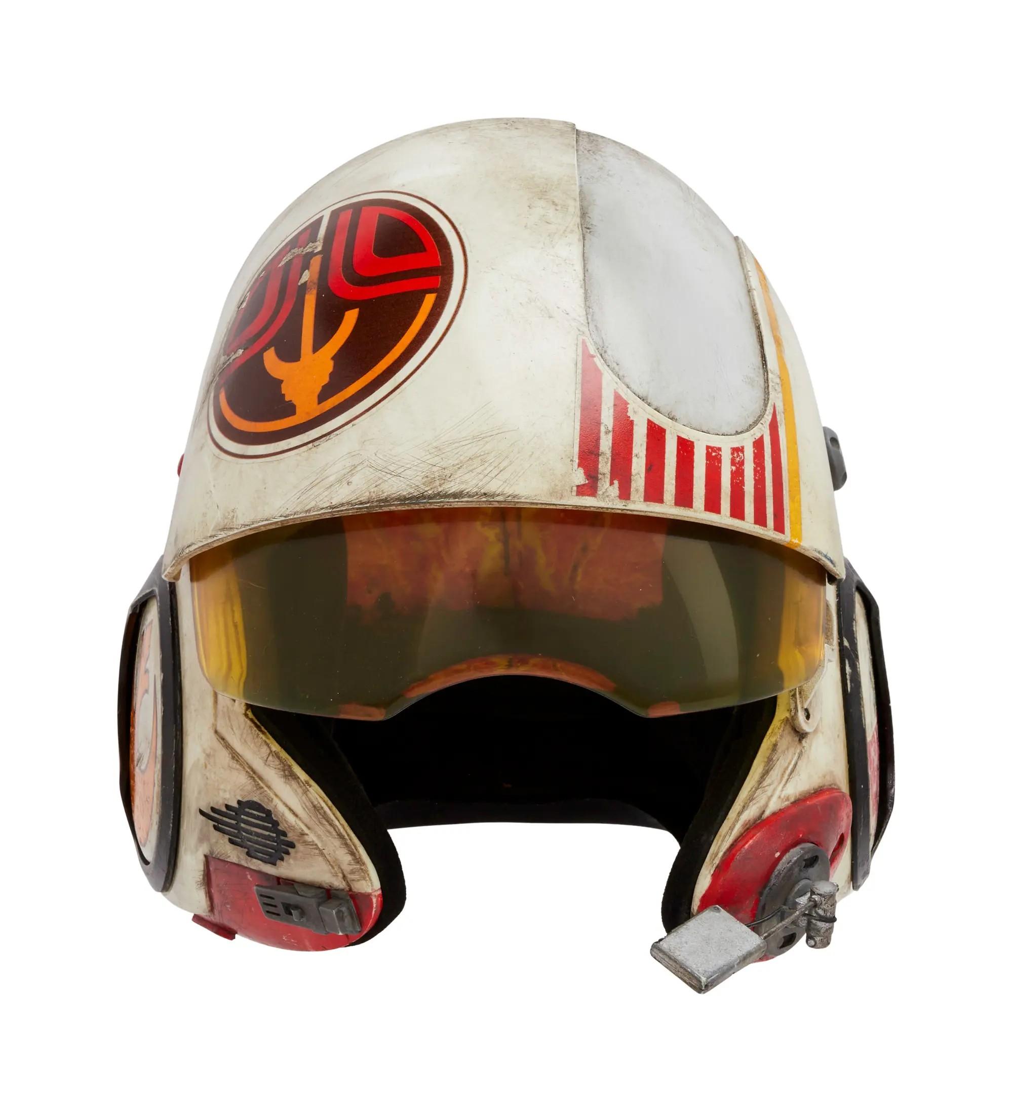 Star Wars: The Force Awakens Screen-Matched Lieutenant Bastian (Tosin Cole) Resistance Pilot Helmet with Lucasfilm LOA