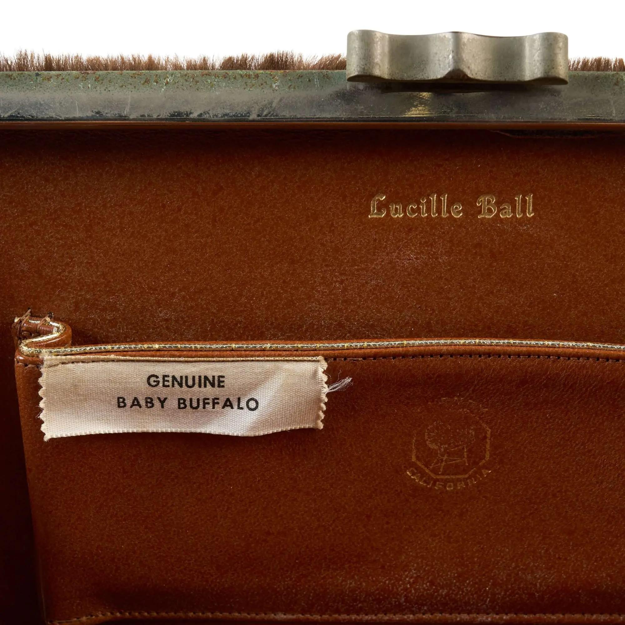 Lot #204 Lucille Ball Personalized Purse with Signed Letter 2