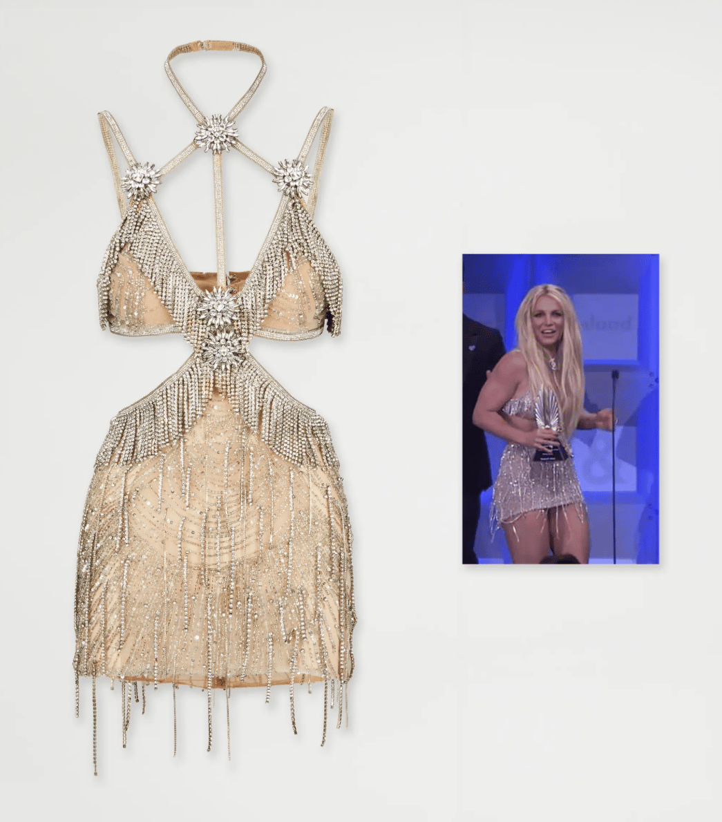 Lot #157  Britney Spears Worn 2018 GLAAD Media Awards Dress