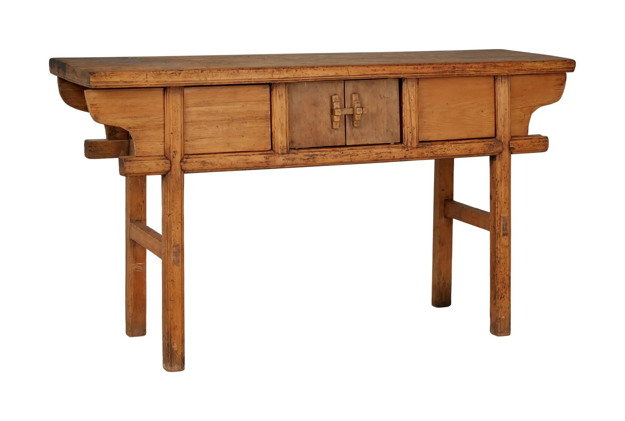 Lot #389. Joe Walsh | Chinese Rustic Altar Table Lot #389 Joe Walsh Chinese Rustic Altar Table