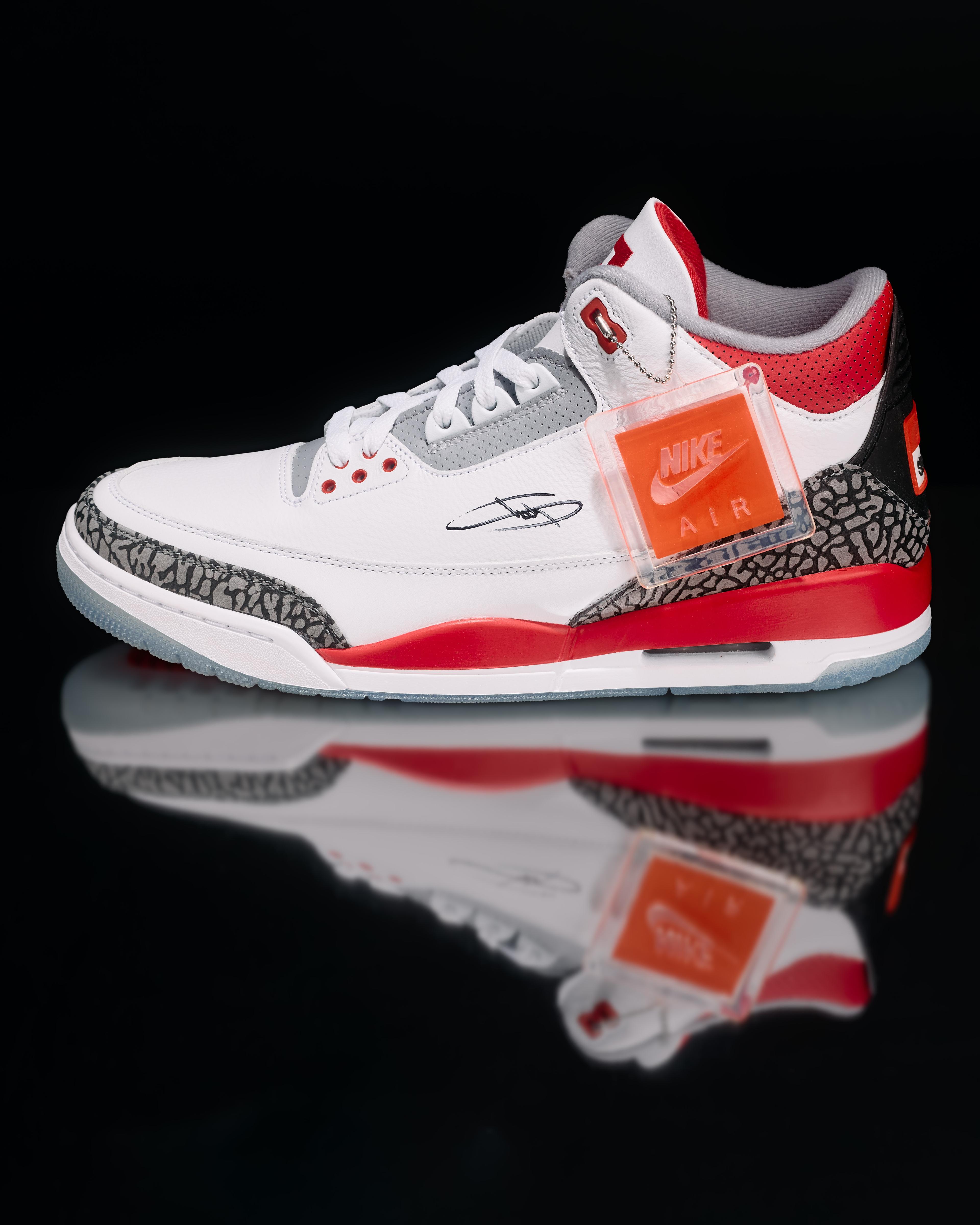 Eminem | Signed Nike Air Jordan 3 “Slim Shady” Player Exclusive Sneakers with Original Box