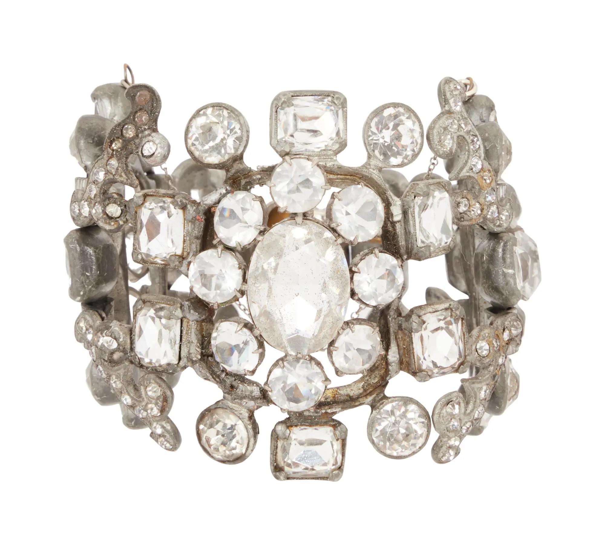 Lot #118. Ingrid Bergman | Statement Bracelet from "Saratoga Trunk" Ingrid Bergman Statement Bracelet from "Saratoga Trunk"