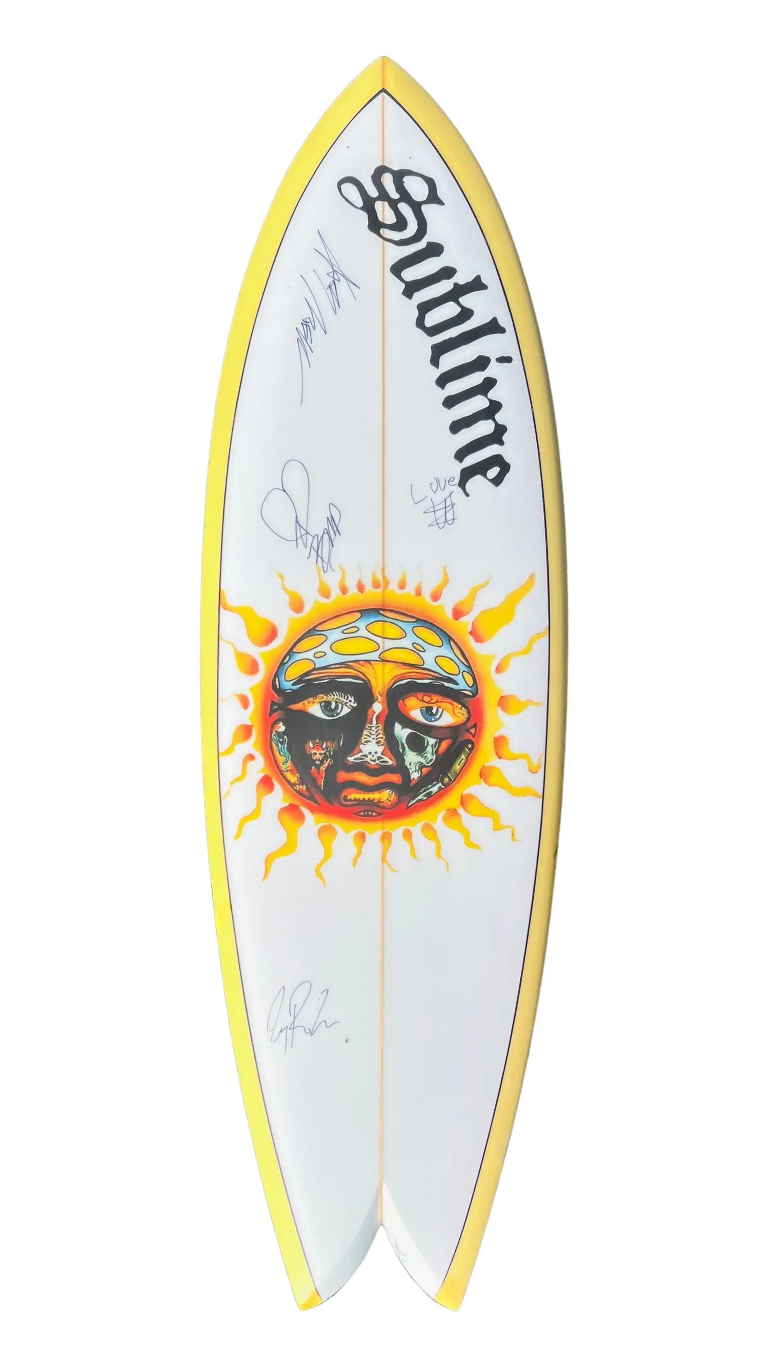 Lot #460. Sublime | Signed Surfboard Lot #460 Sublime Signed Surfboard