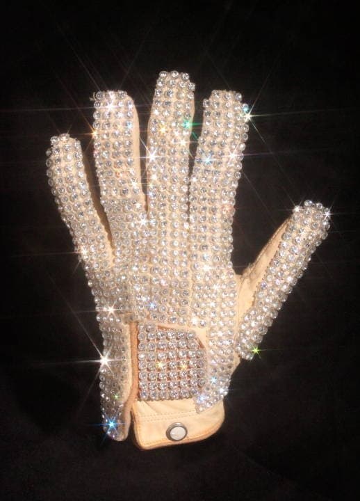 Michael Jackson Motown 25 Stage Worn Glove MICHAEL JACKSON MOTOWN 25 STAGE WORN GLOVE
