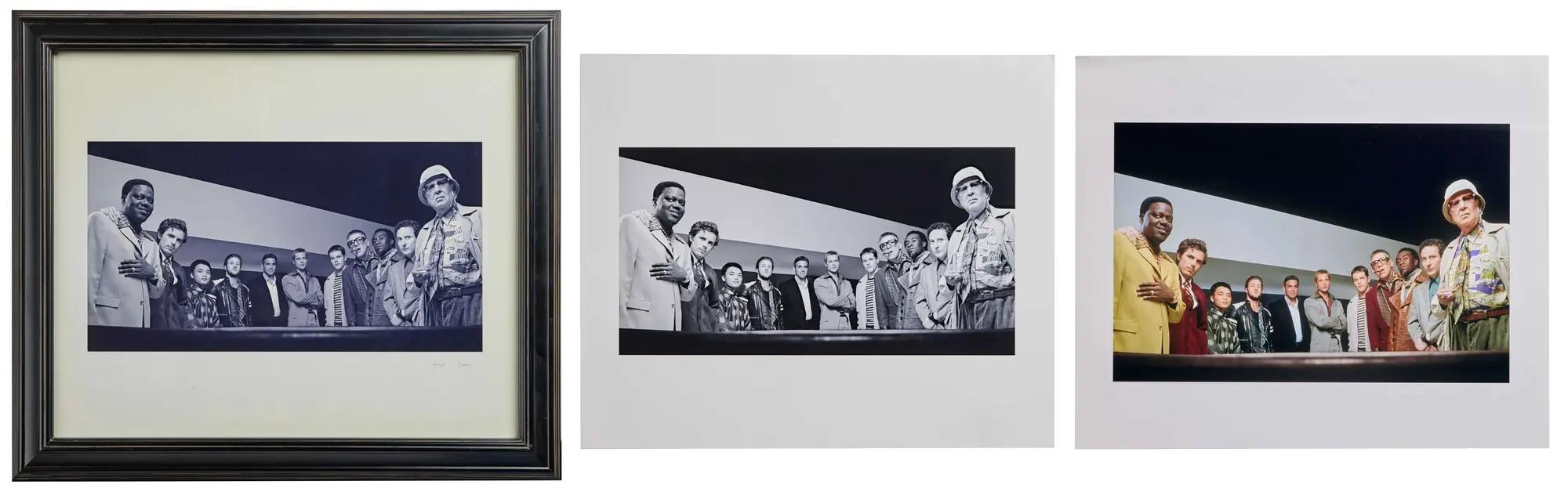 Lot #15  Jerry Weintraub “Ocean's Eleven” Sid Avery Signed Cast Photo