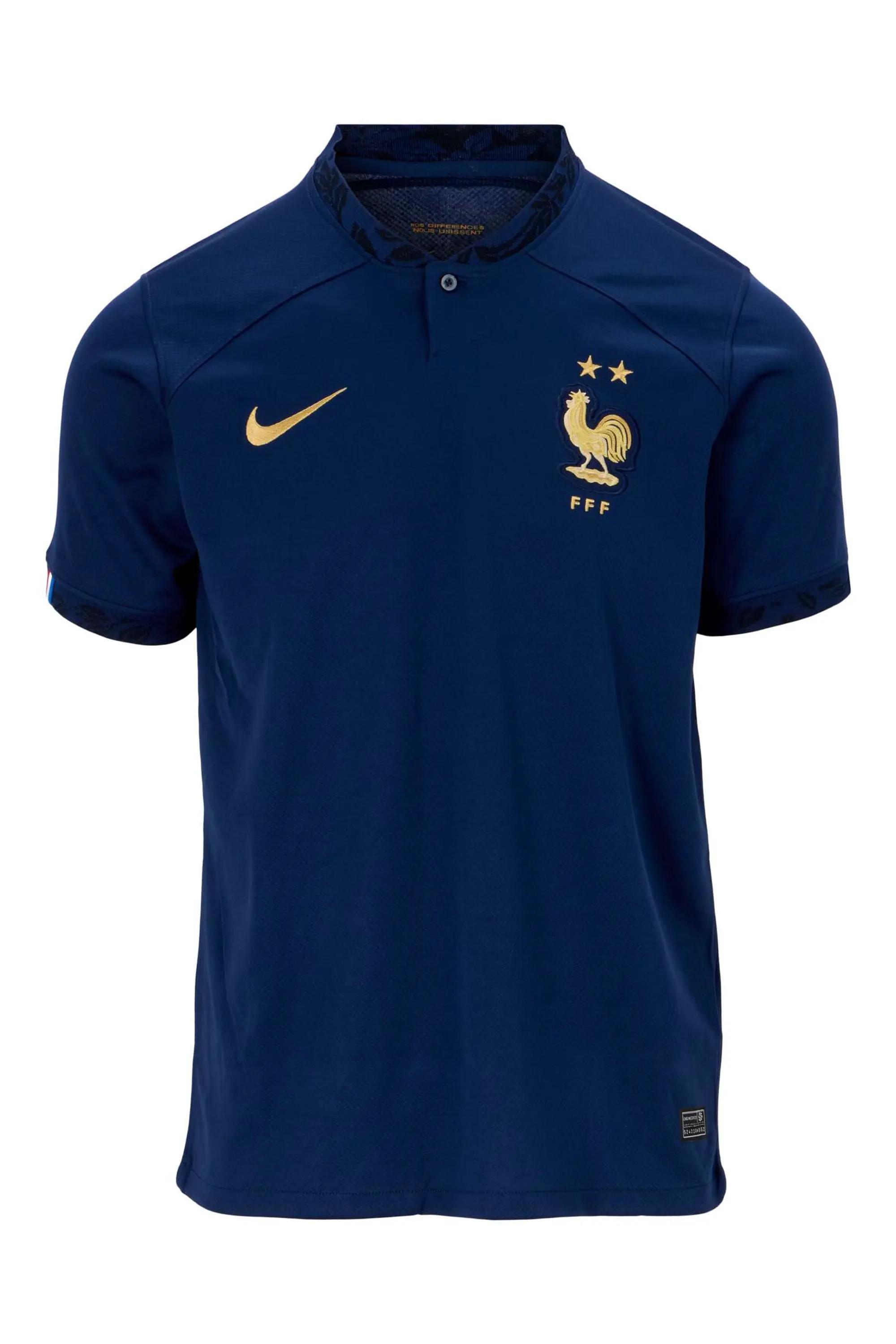 Lot #241  Kylian Mbappe Signed France Commemorative Jersey (Panini)