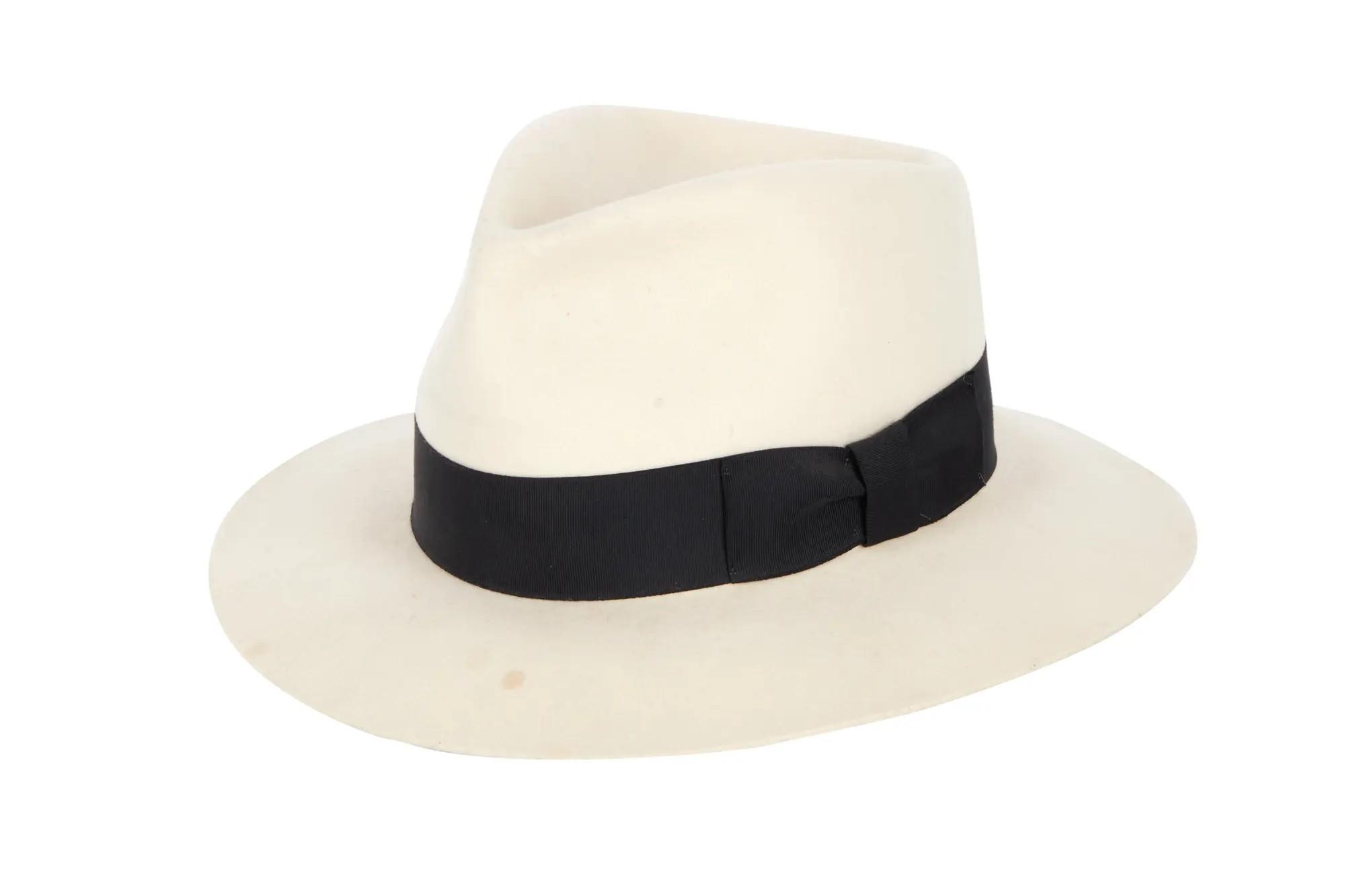 Lot #833. Michael Jackson | Custom-Made Fedora Lot #833 Michael Jackson Custom-Made Fedora