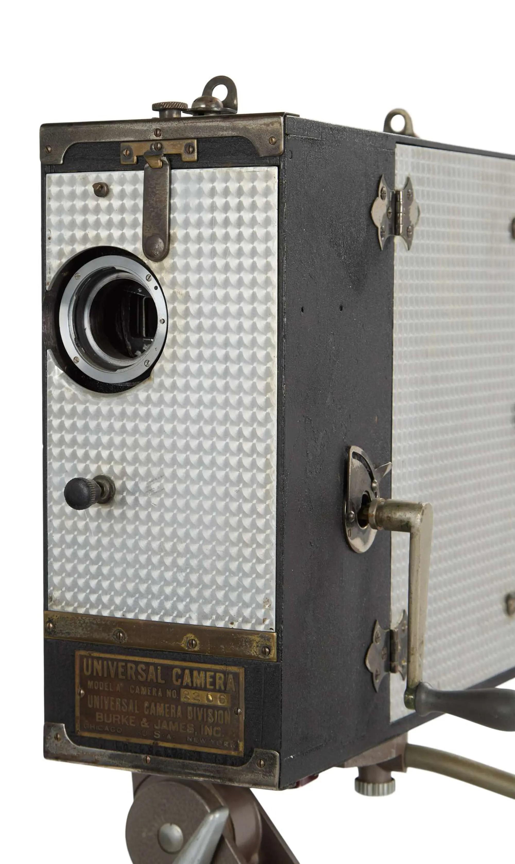 Lot #184 Buster Keaton Camera and Tripod