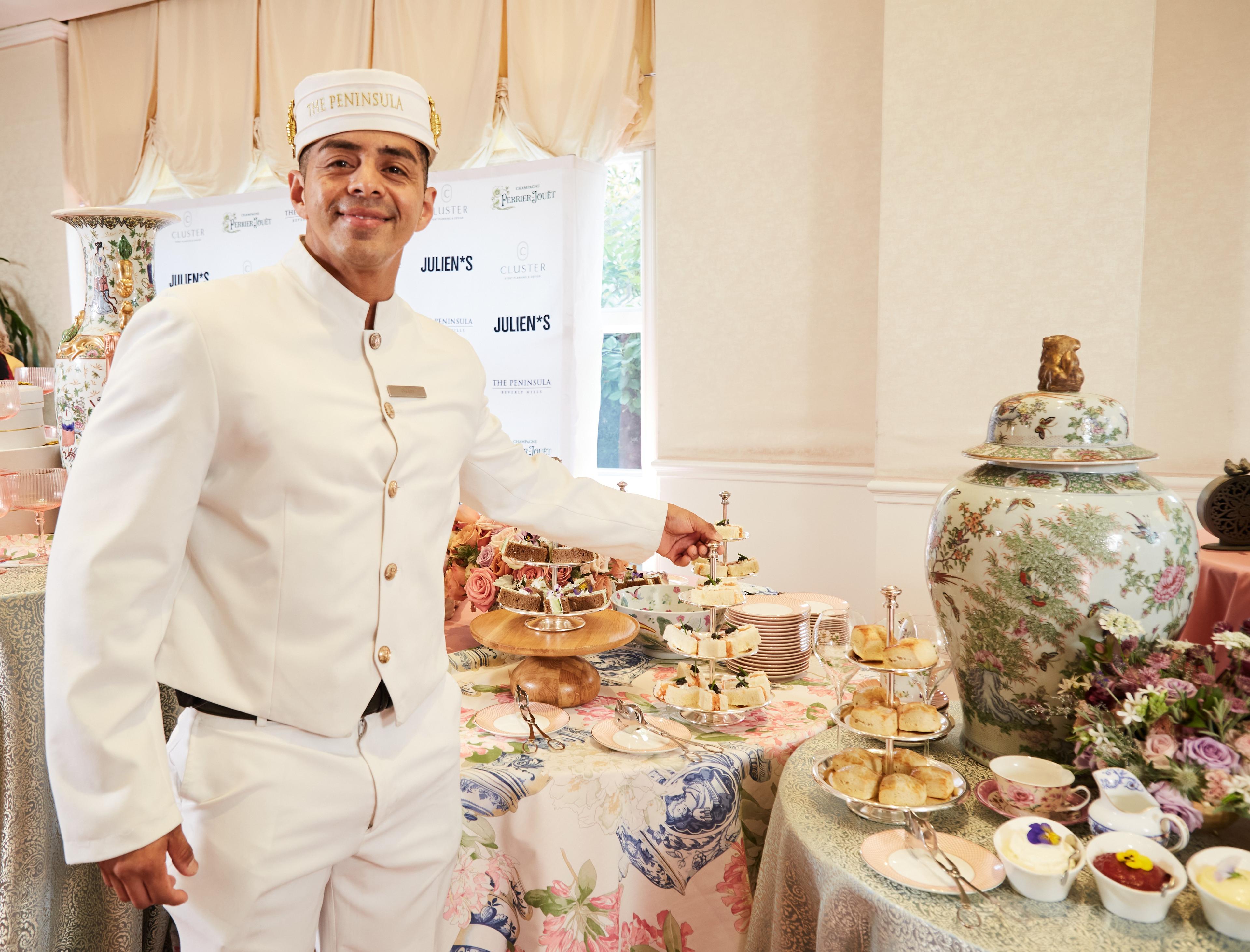Afternoon Tea time at the Peninsula Beverly Hills
