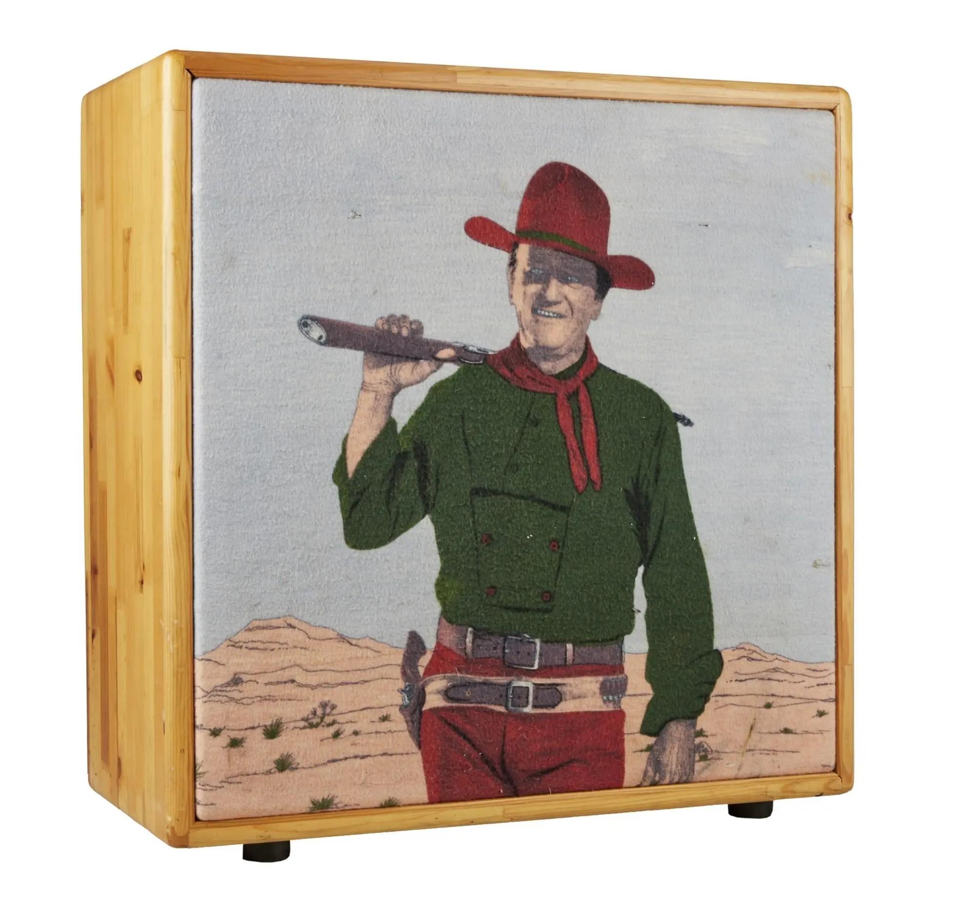 Lot #456. Joe Walsh | "Duke" John Wayne 4x10 Guitar Speaker Cabinet Lot #456 Joe Walsh "Duke" John Wayne 4x10 Guitar Speaker Cabinet