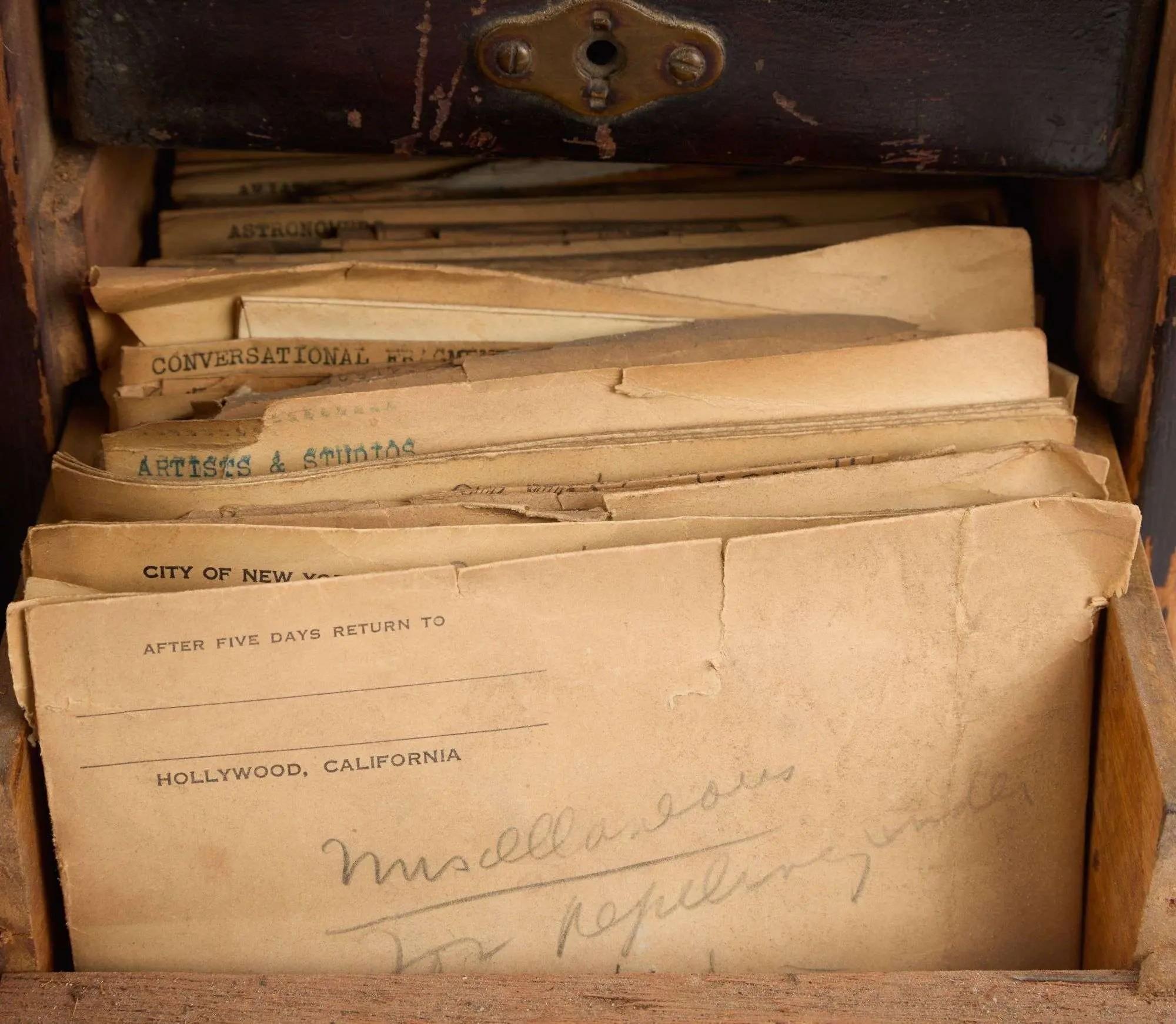 Friars Club Vintage Trunk of Jokes