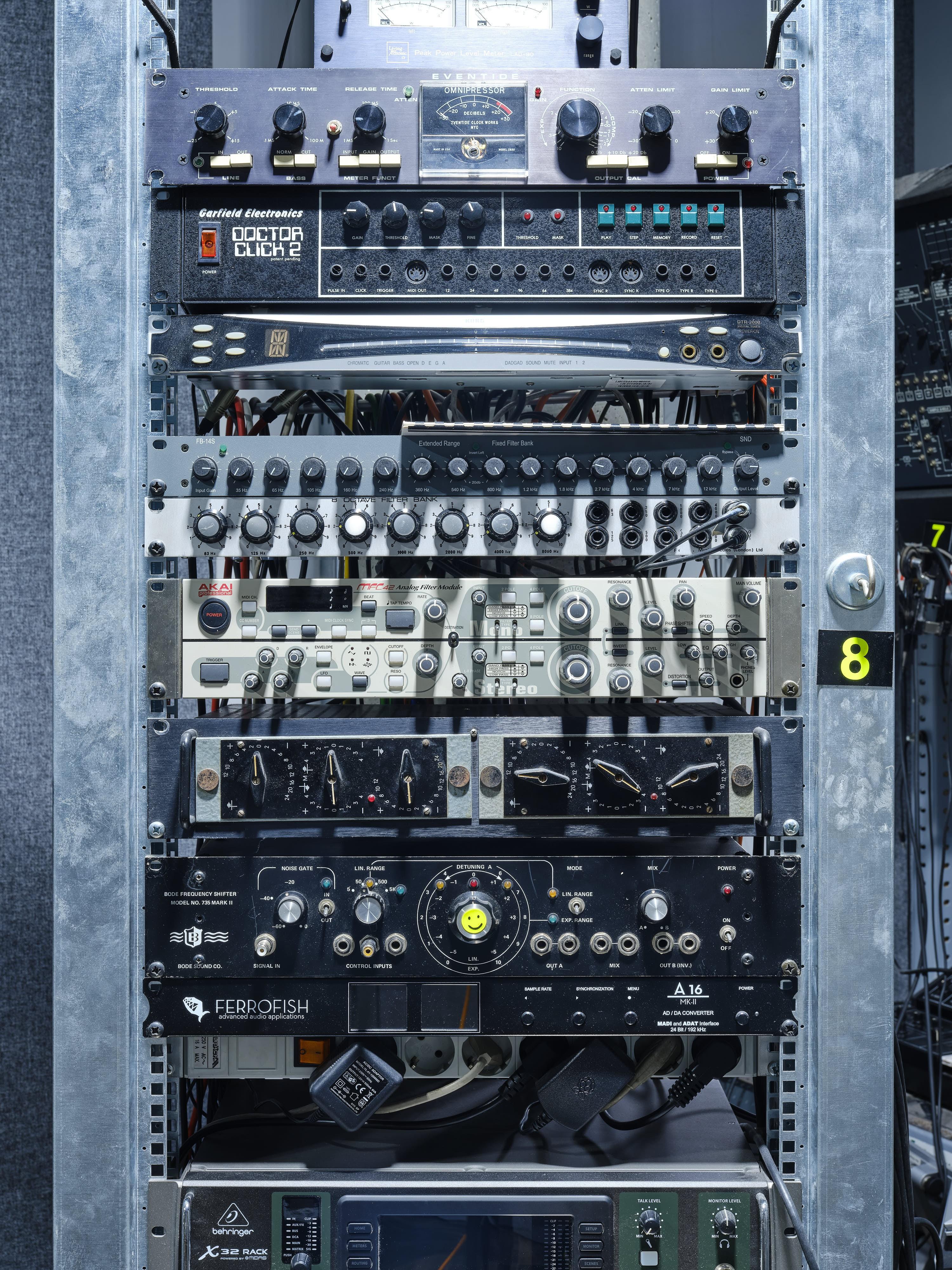 audio equipment from the collection of Florian Schneider