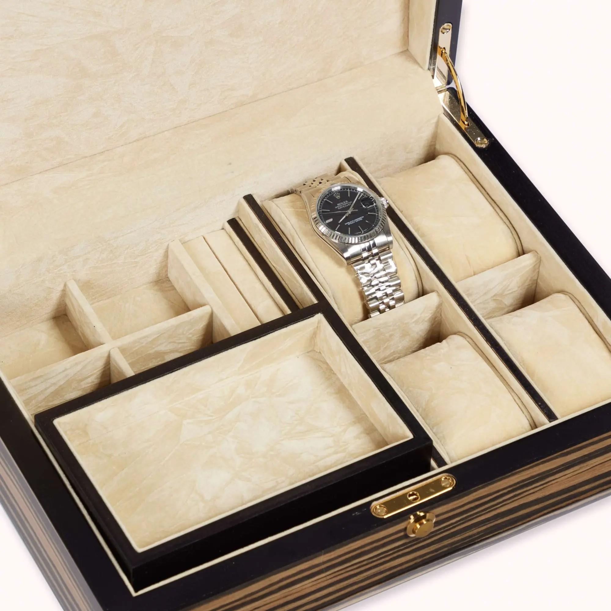 Lot #89. And Just Like That… | Mr. Big's Engraved Watch and Jewelry Box Lot #89 And Just Like That… Mr. Big's Engraved Watch and Jewelry Box