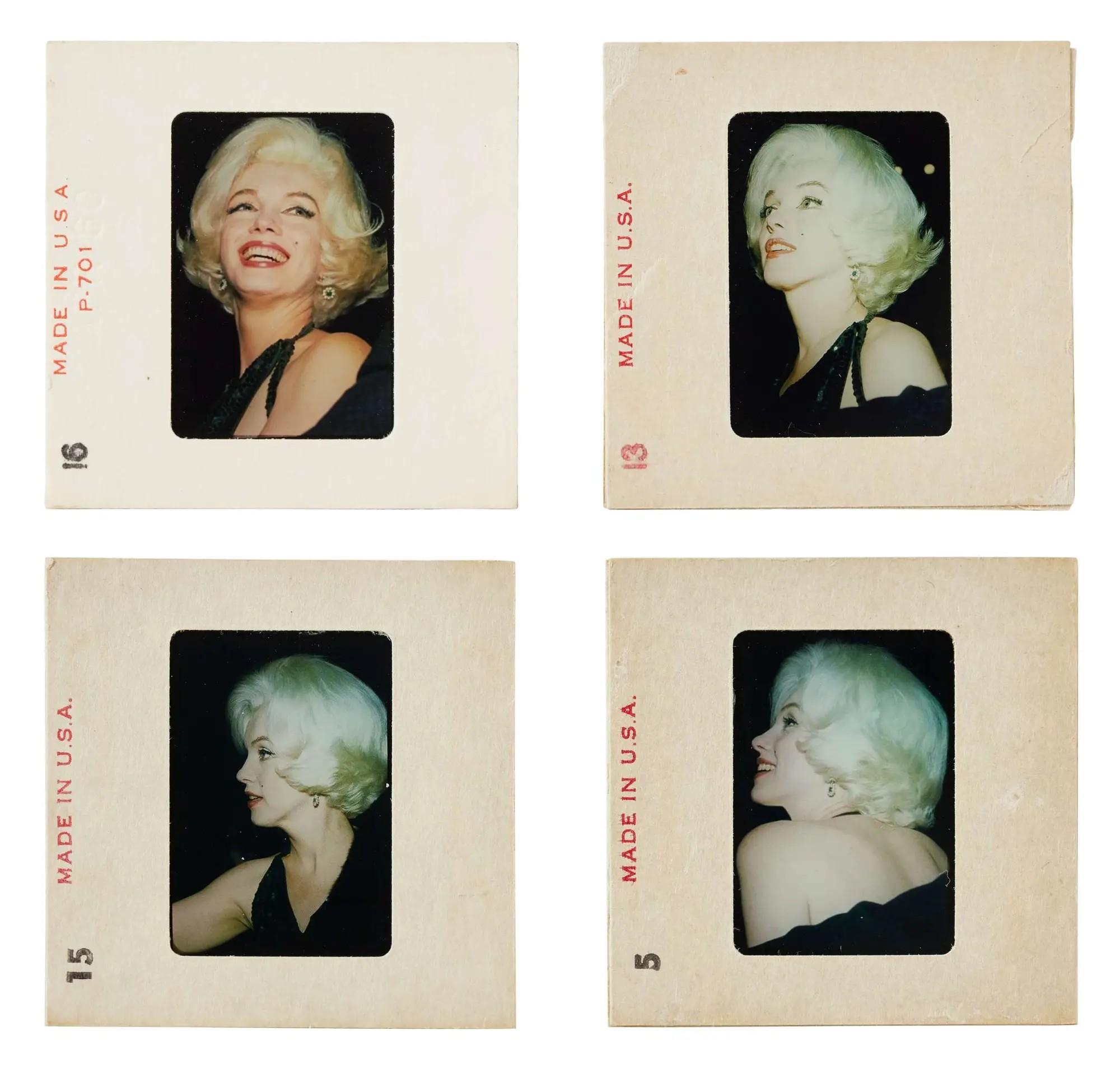 Lot #43. Marilyn Monroe | 1962 Color Slides Lot #43 Marilyn Monroe 1962 Color Slides