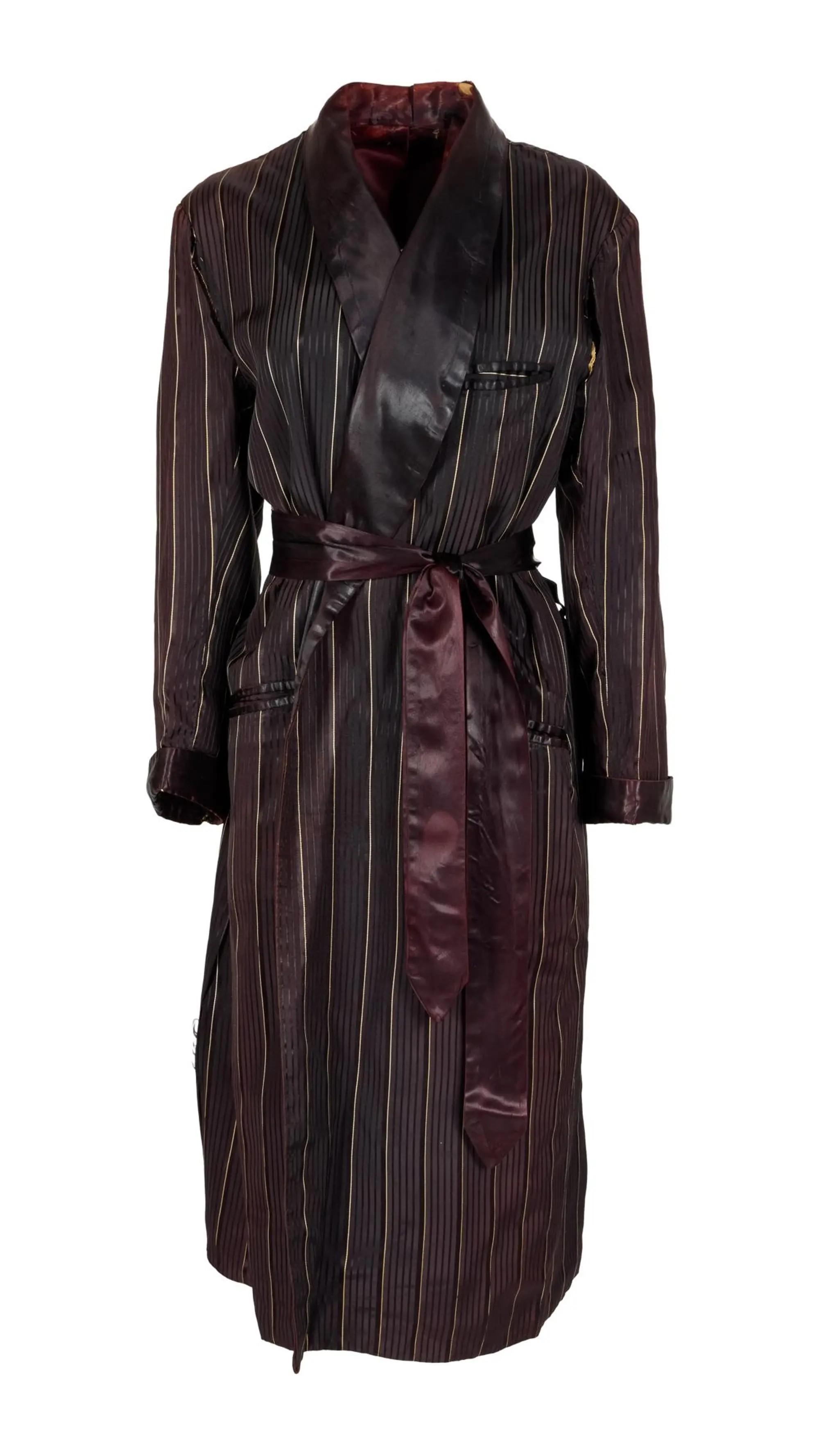Lot #779. Madonna | "Material Girl" Music Video-Worn Robe With Photo Lot #779 Madonna "Material Girl" Music Video-Worn Robe With Photo