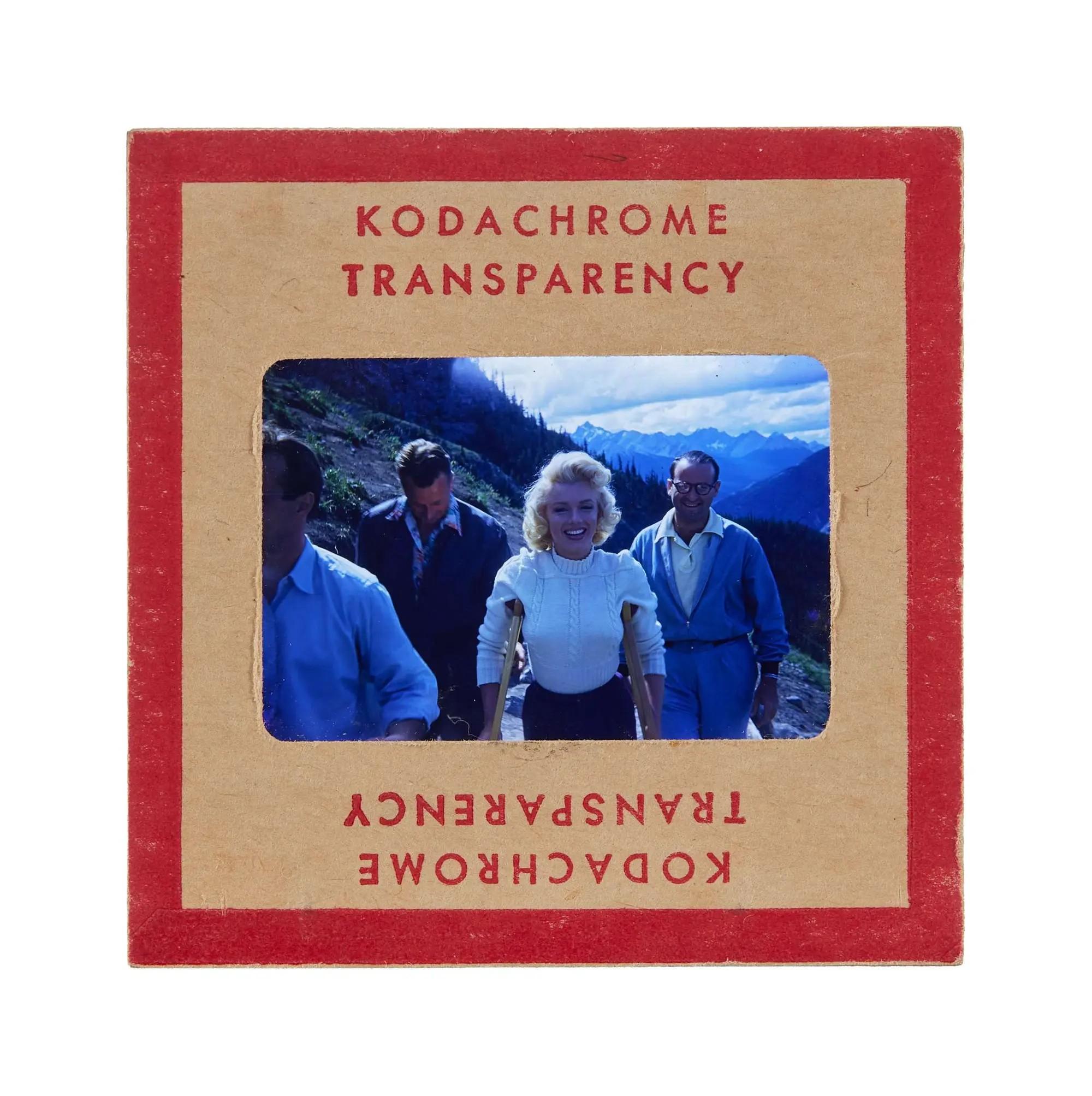 Lot #123. Marilyn Monroe | 1953 Never-Before-Seen Color Slides Related to “River of No Return” Lot #123 Marilyn Monroe 1953 Never-Before-Seen Color Slides Related to “River of No Return”