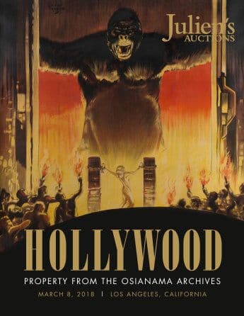 A poster for Julien's Auctions Property from the Osianama Archives 