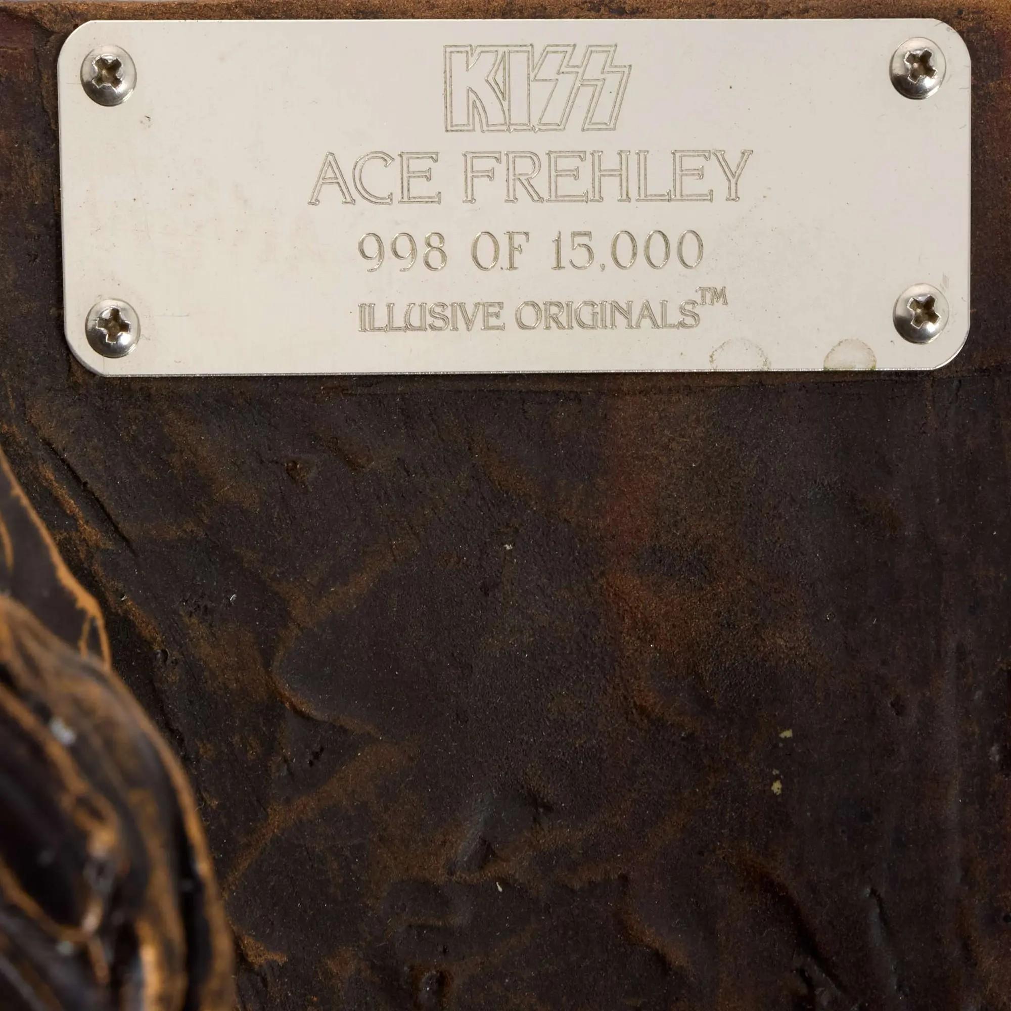 Lot #517 Ace Frehley 2014 Signed Limited-Edition Bust