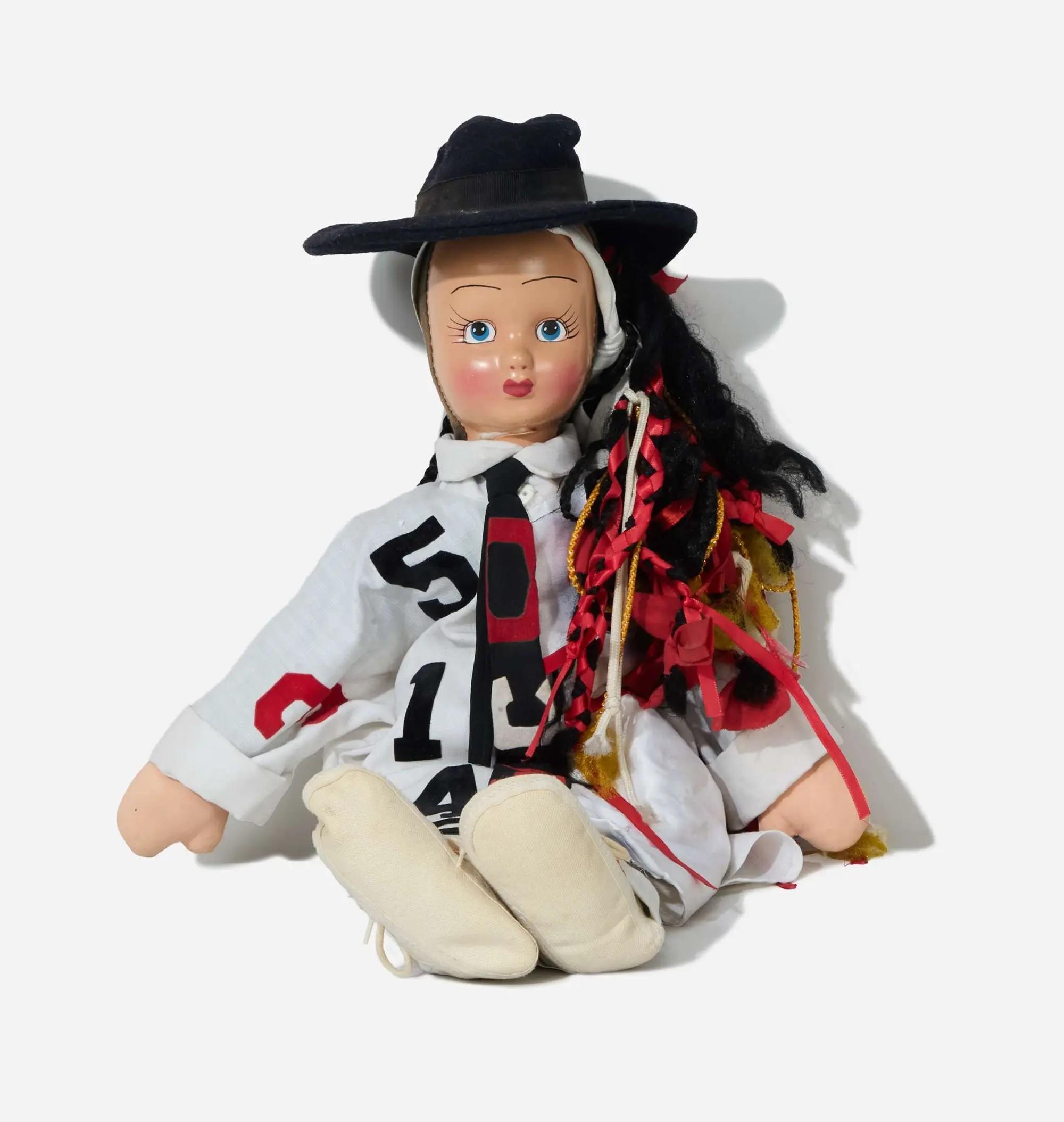 Lot #37  Boy George 1983 Colour by Numbers Costume Doll (With Image)