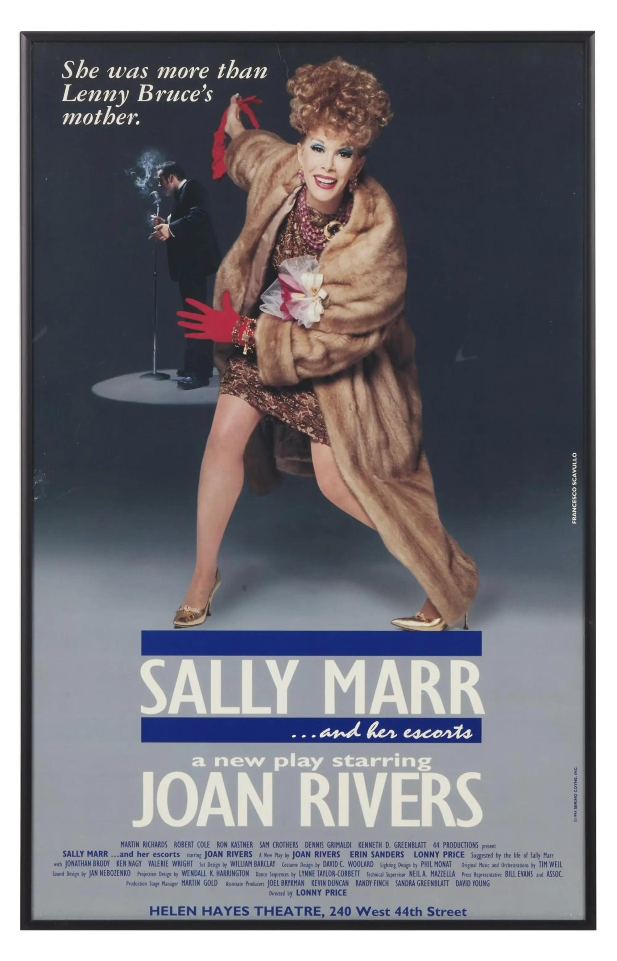 Lot #53 | "Sally Marr...and Her Escorts" Promotional Materials Lot 53 Joan Rivers Sally Marr...and Her Escorts Promotional Materials