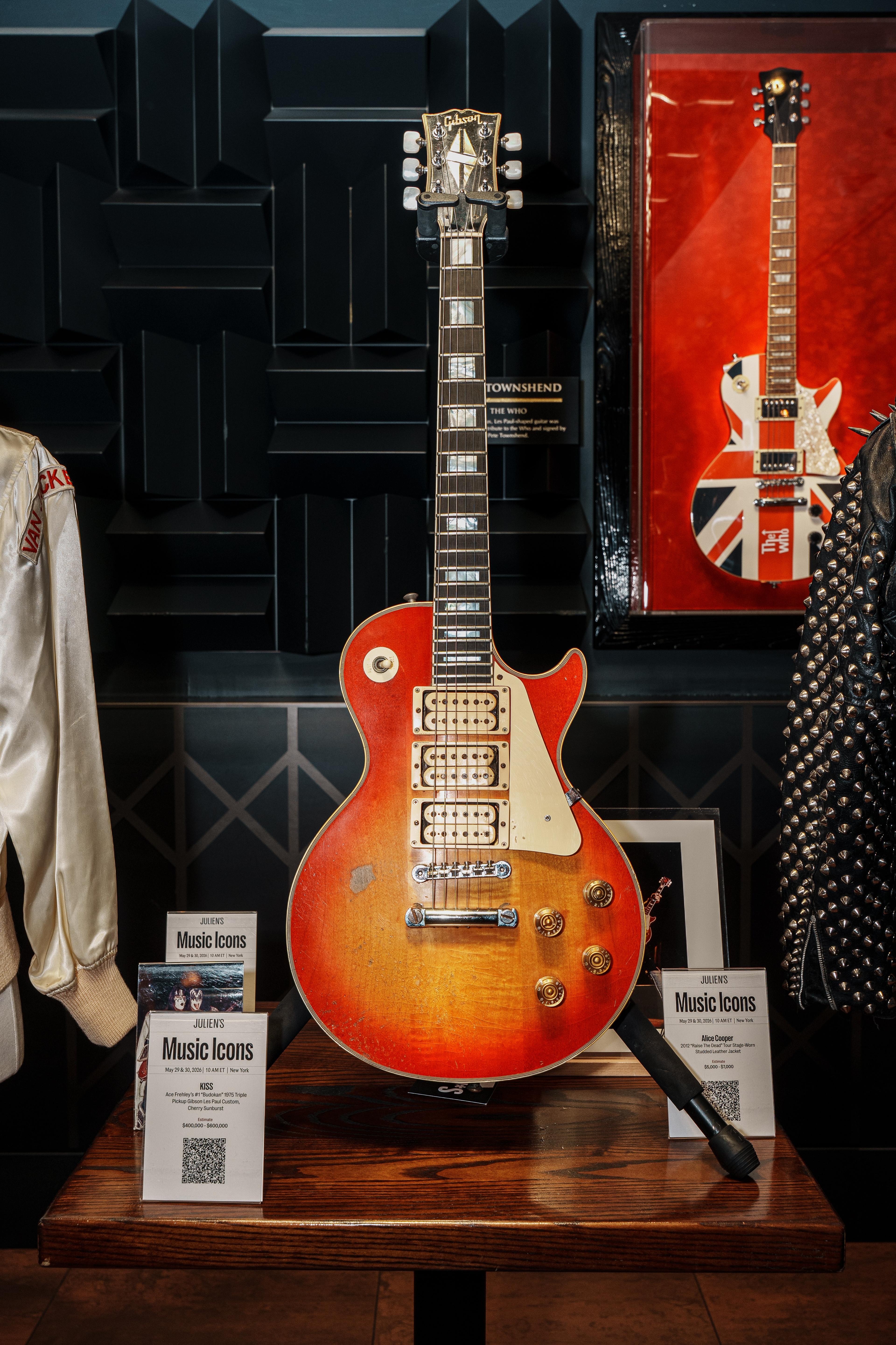 orange sunburst guitar