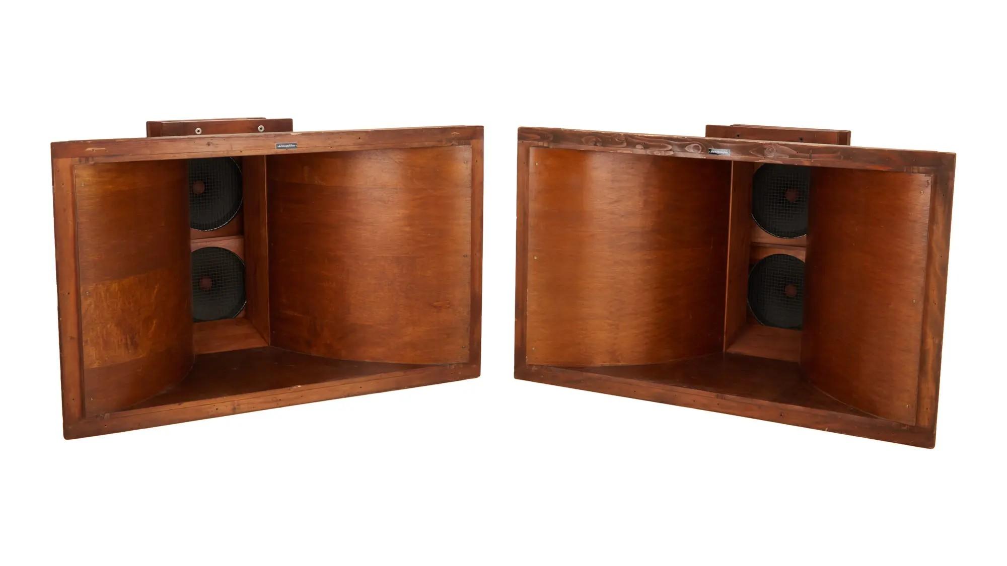 Lot #315. Florian Schneider | Klangfilm Kl L 501 Bionor Vintage Cinema Speakers with two KLV 408 Amplifiers, 6 Kl L 303 Horns, and Crossovers Lot #315 Florian Schneider Klangfilm Kl L 501 Bionor Vintage Cinema Speakers with two KLV 408 Amplifiers, 6 Kl L 303 Horns, and Crossovers