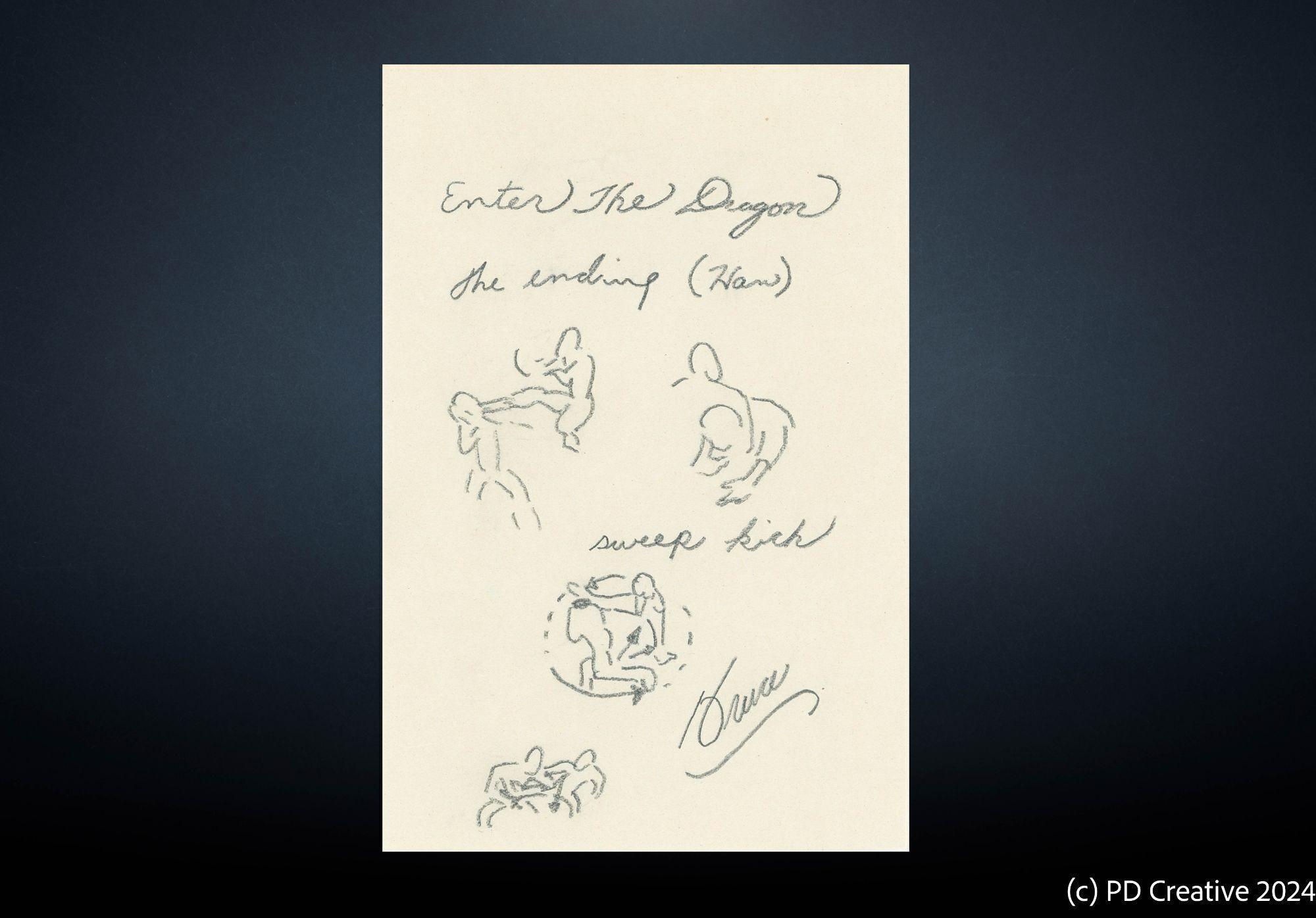 it is a drawing of a dragon being eaten by a crab .