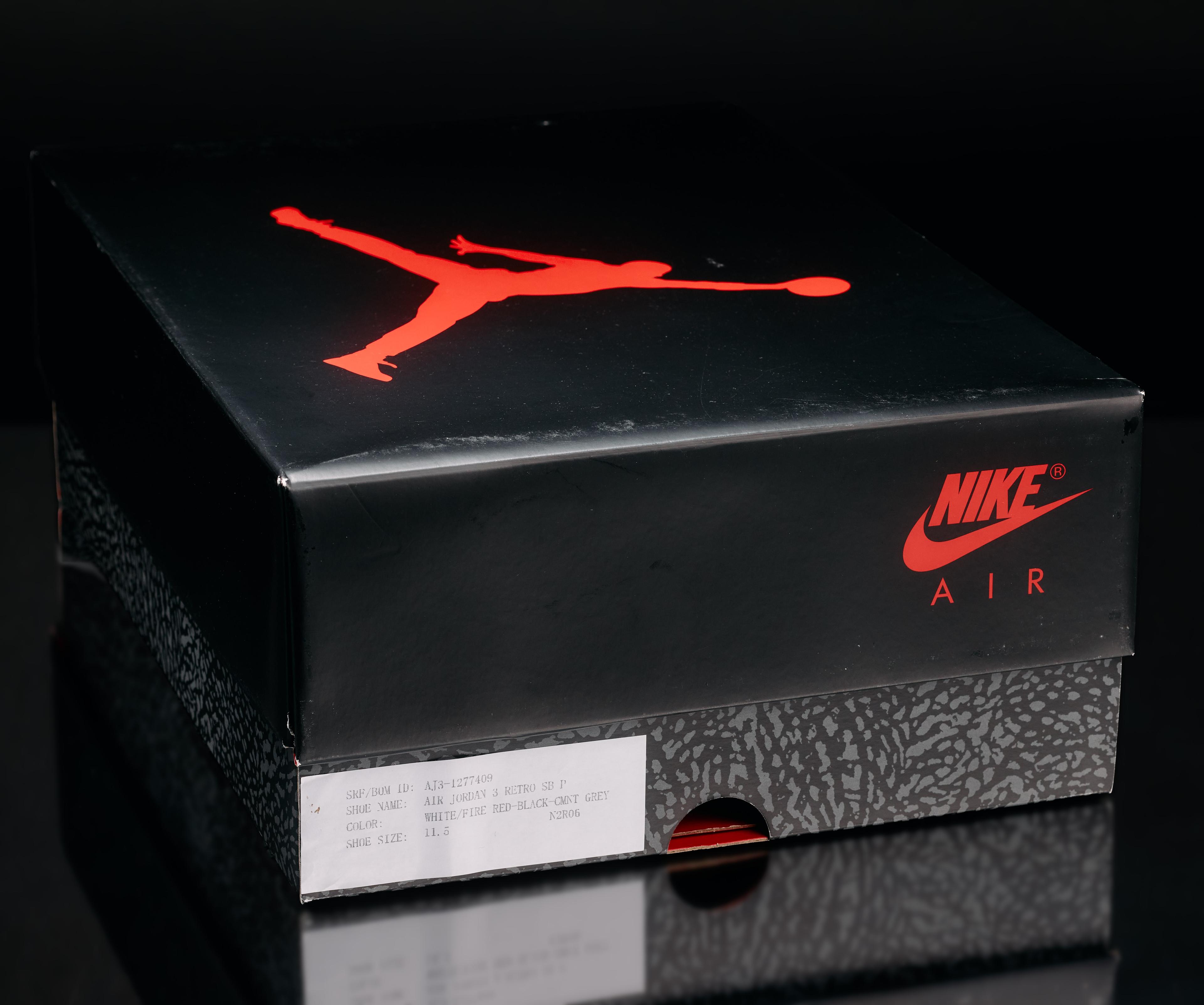 Eminem | Signed Nike Air Jordan 3 “Slim Shady” Player Exclusive Sneakers with Original Box