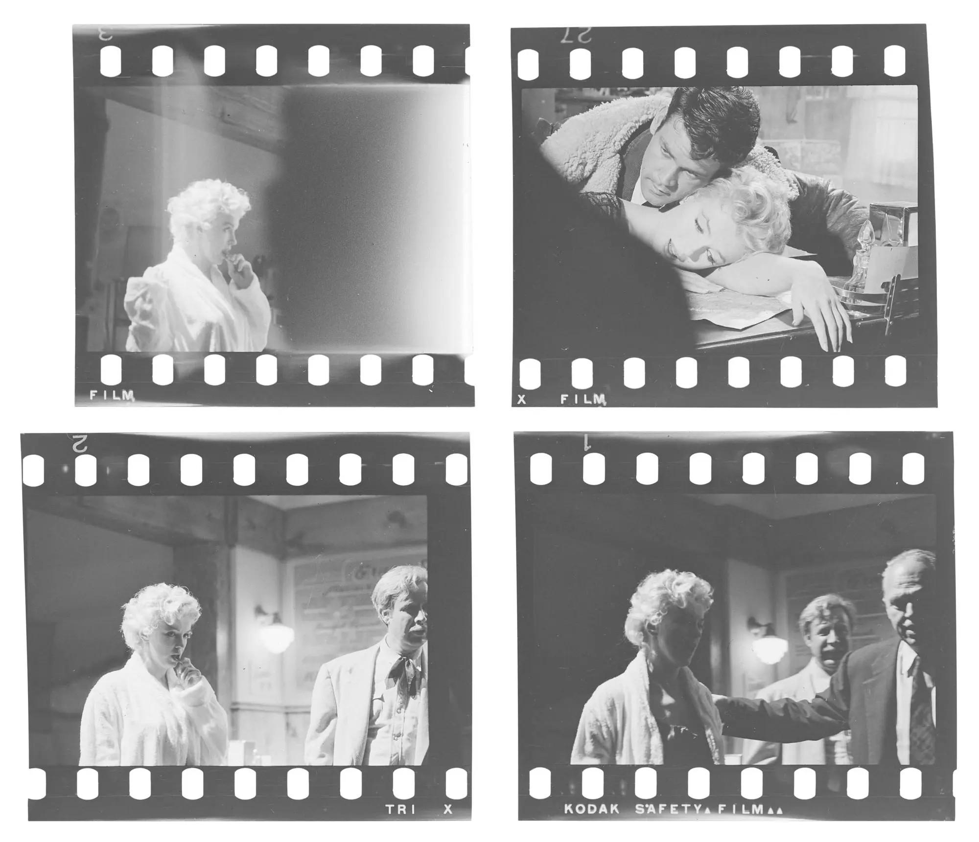 Lot #101. Marilyn Monroe | 1956 Black and White Negatives and Copyright by Milton H. Greene from “Bus Stop” Lot #101 Marilyn Monroe 1956 Black and White Negatives and Copyright by Milton H. Greene from “Bus Stop”