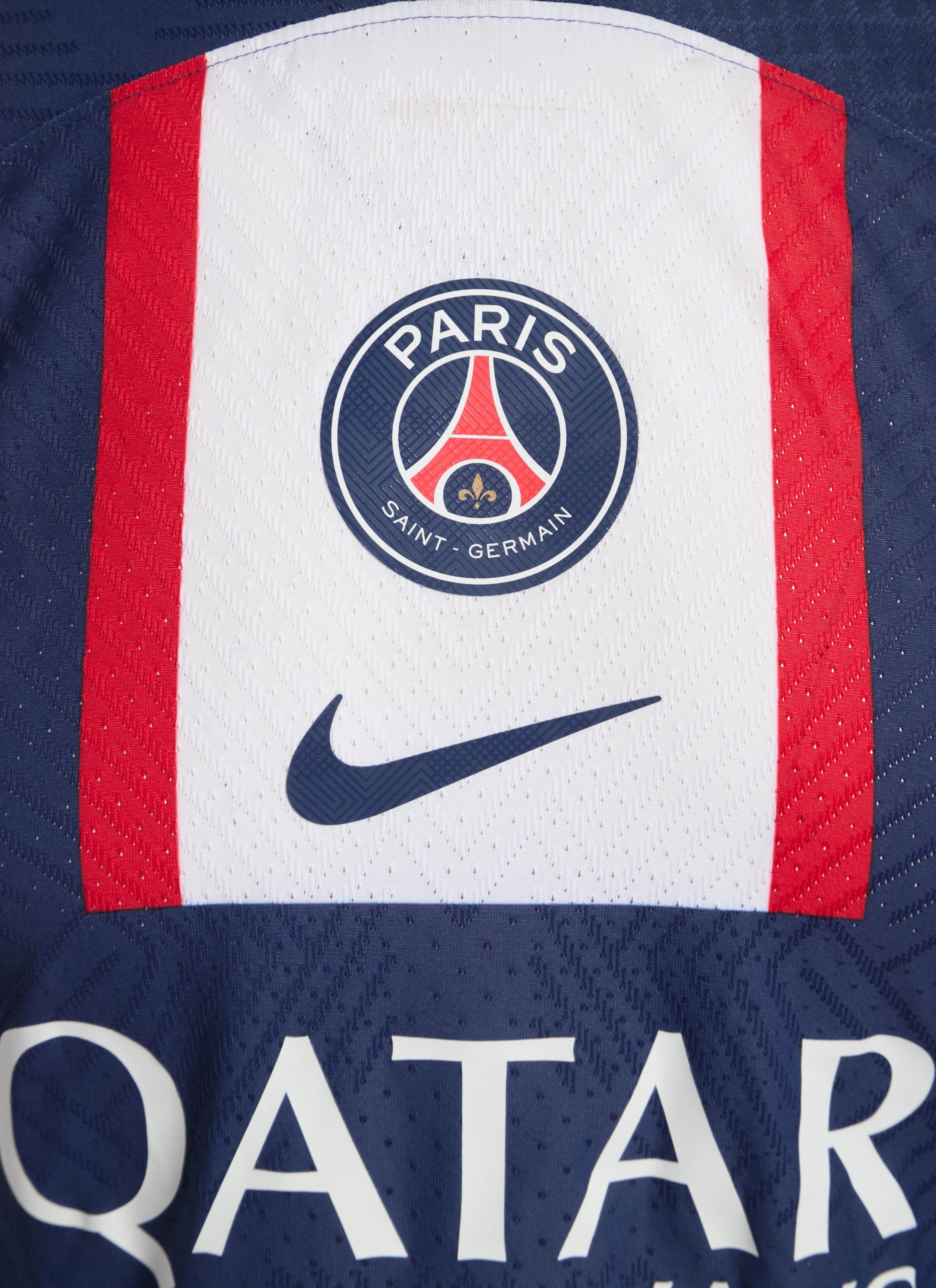 Kylian Mbappe | Match-Worn 2022 Paris Saint-Germain Jersey (MeiGray)