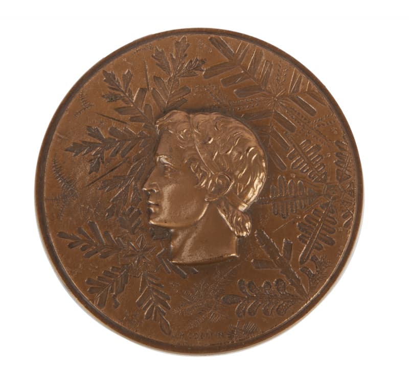 1968 GRENOBLE WINTER OLYMPICS PARTICIPATION MEDAL