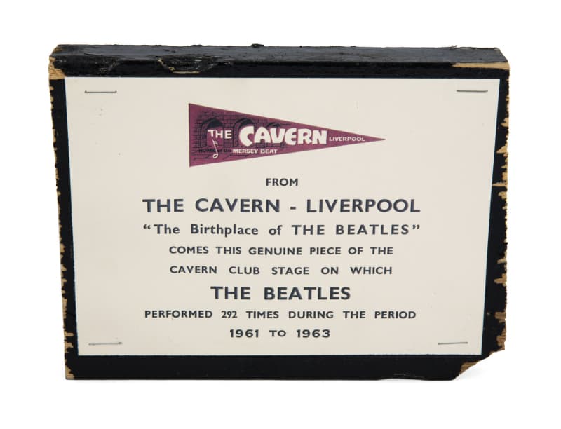 THE CAVERN CLUB STAGE PIECE
