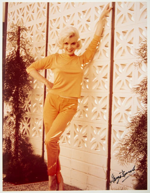 MARILYN MONROE PHOTO HOLLYWOOD HILLS