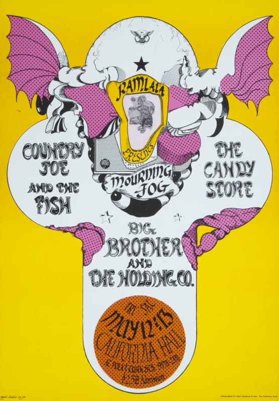 JANIS JOPLIN BIG BROTHER & THE HOLDING COMPANY RAMLALA CONCERT
