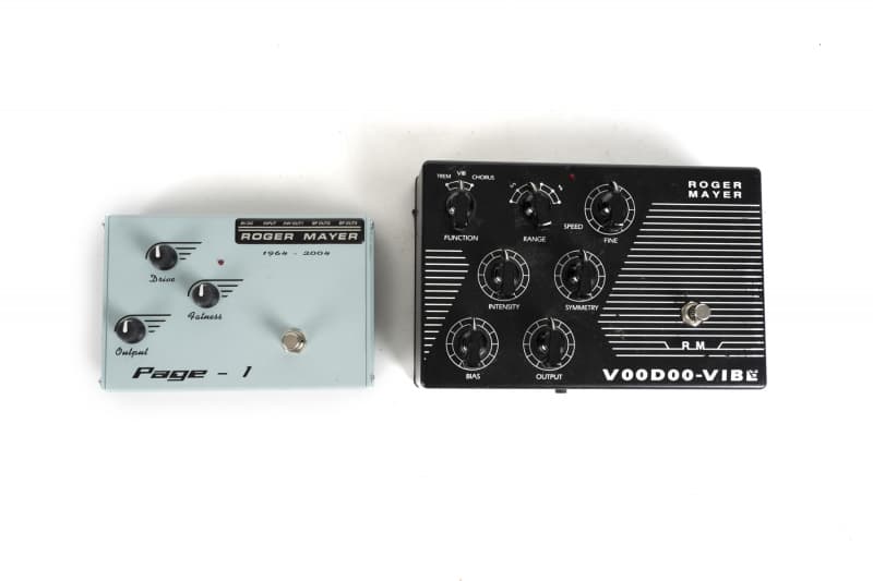 WALTER BECKER ROGER MAYER EFFECTS PEDALS