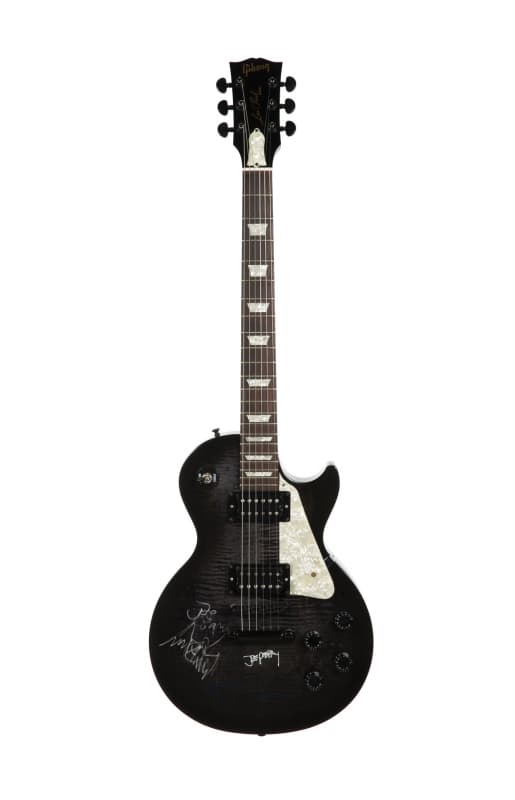 AEROSMITH'S JOE PERRY SIGNED GIBSON LES PAUL GUITAR