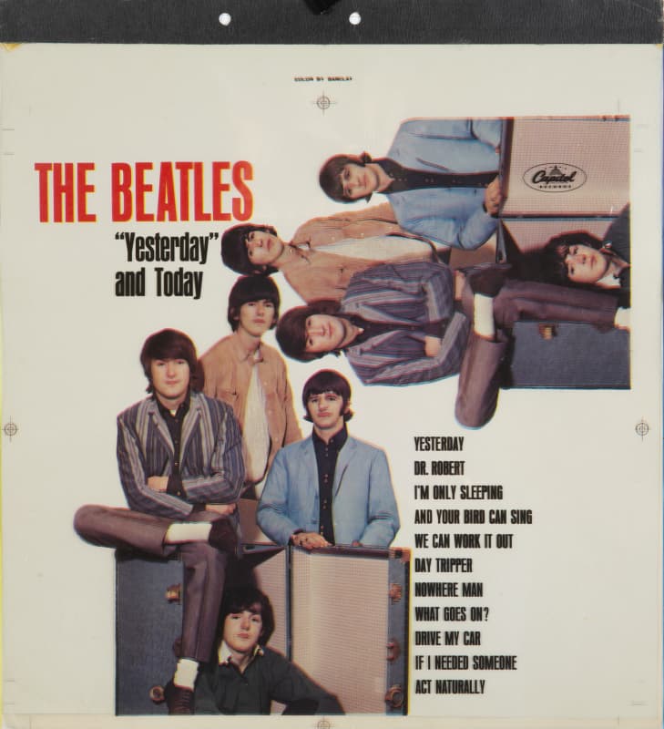 THE BEATLES YESTERDAY AND TODAY UNRELEASED ALBUM ART MOCK-UP #2
