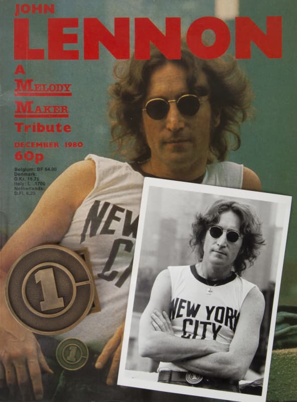 ジョン・レノン　 PCD-3531 JOHN LENNON CAPITOL RECORDS BELT BUCKLE •