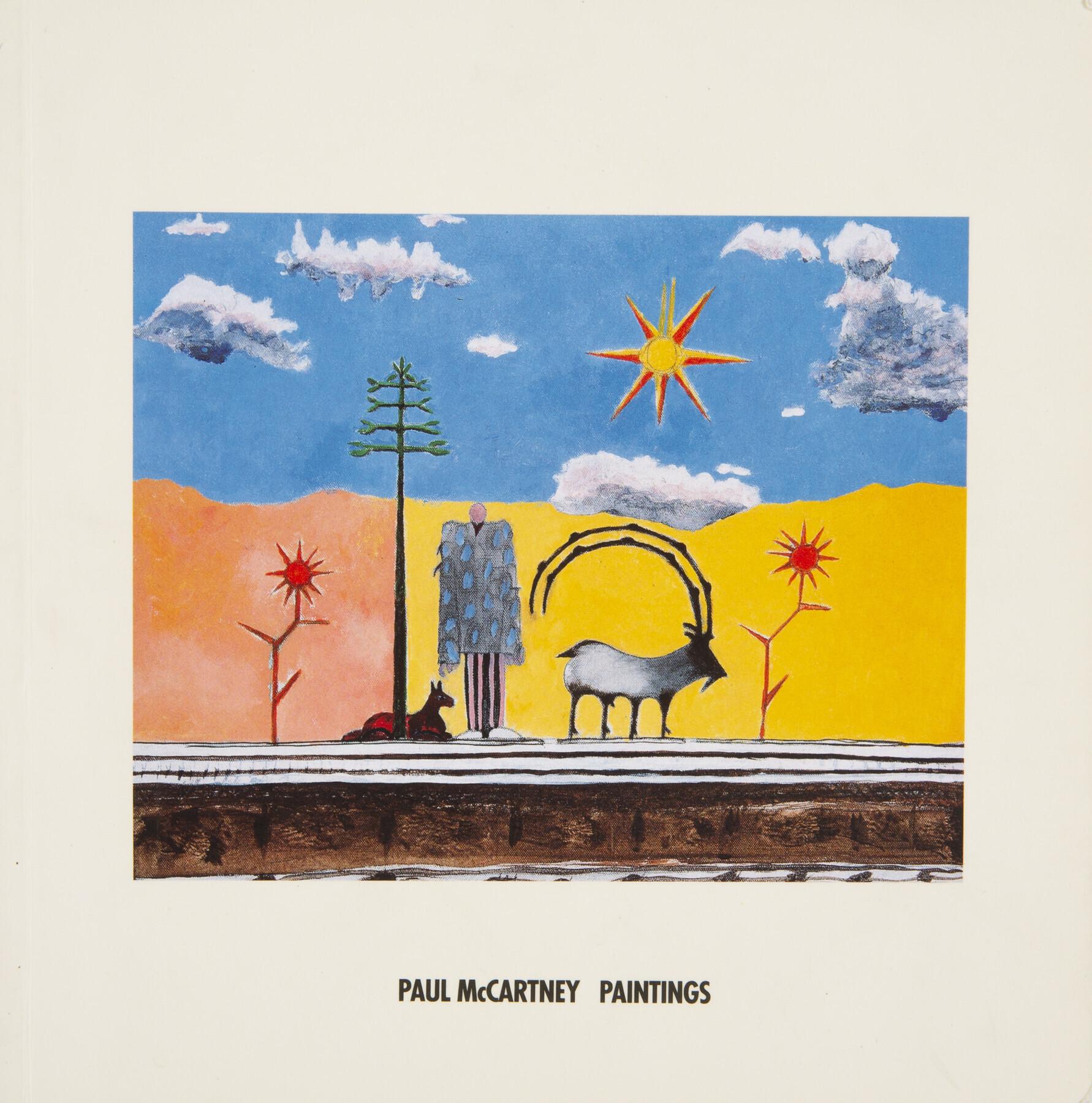 Paul McCartney PAINTINGS 　e6 PAUL McCARTNEY PAINTINGS CATALOG